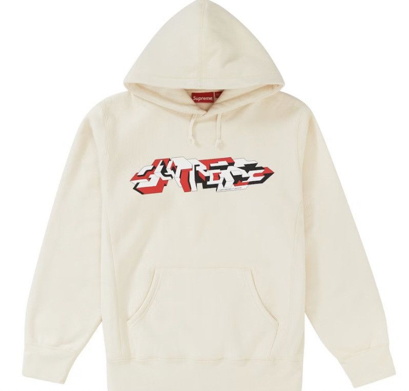 Supreme Supreme Delta Logo Hooded Sweatshirt Size US M / EU 48-50 / 2 - 6 Thumbnail