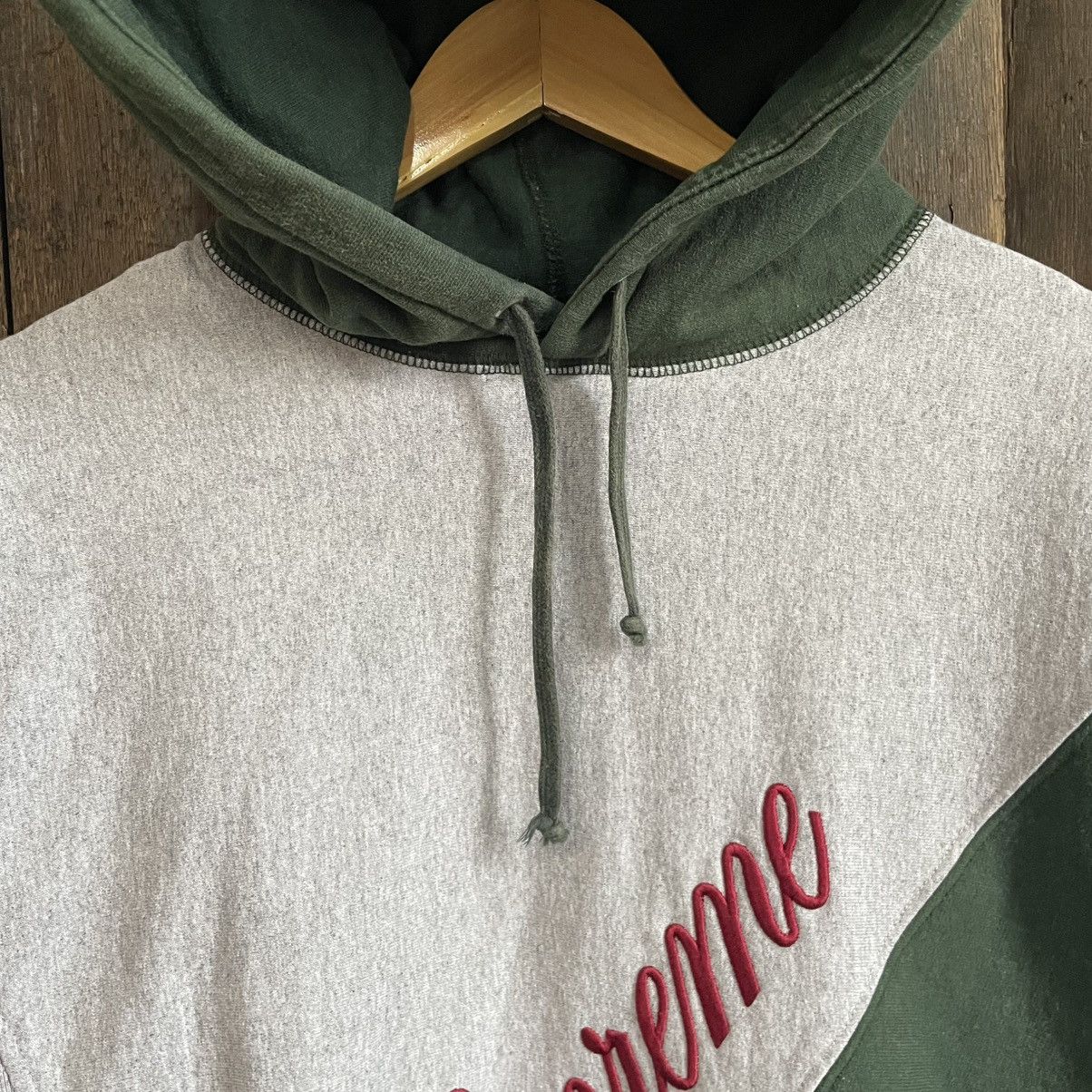 Supreme Vintage Supreme Split F/W 2012 Hoodie Size US L / EU 52-54 / 3 - 9 Thumbnail