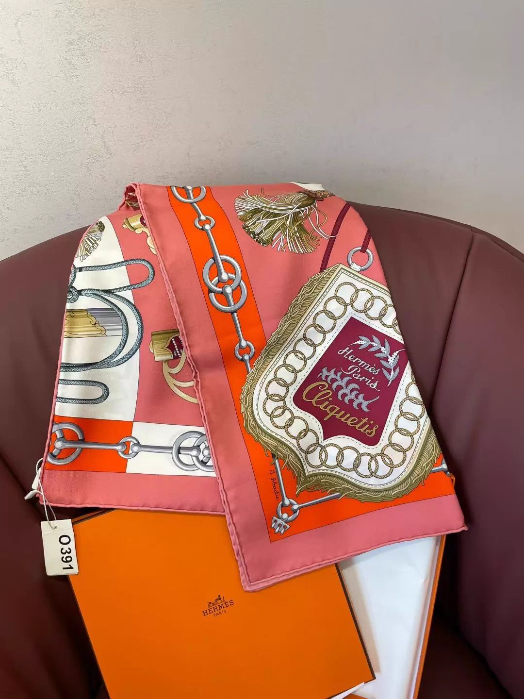 Hermes Hermès 90x90 Silk Scarf New Unused Size ONE SIZE - 1 Thumbnail