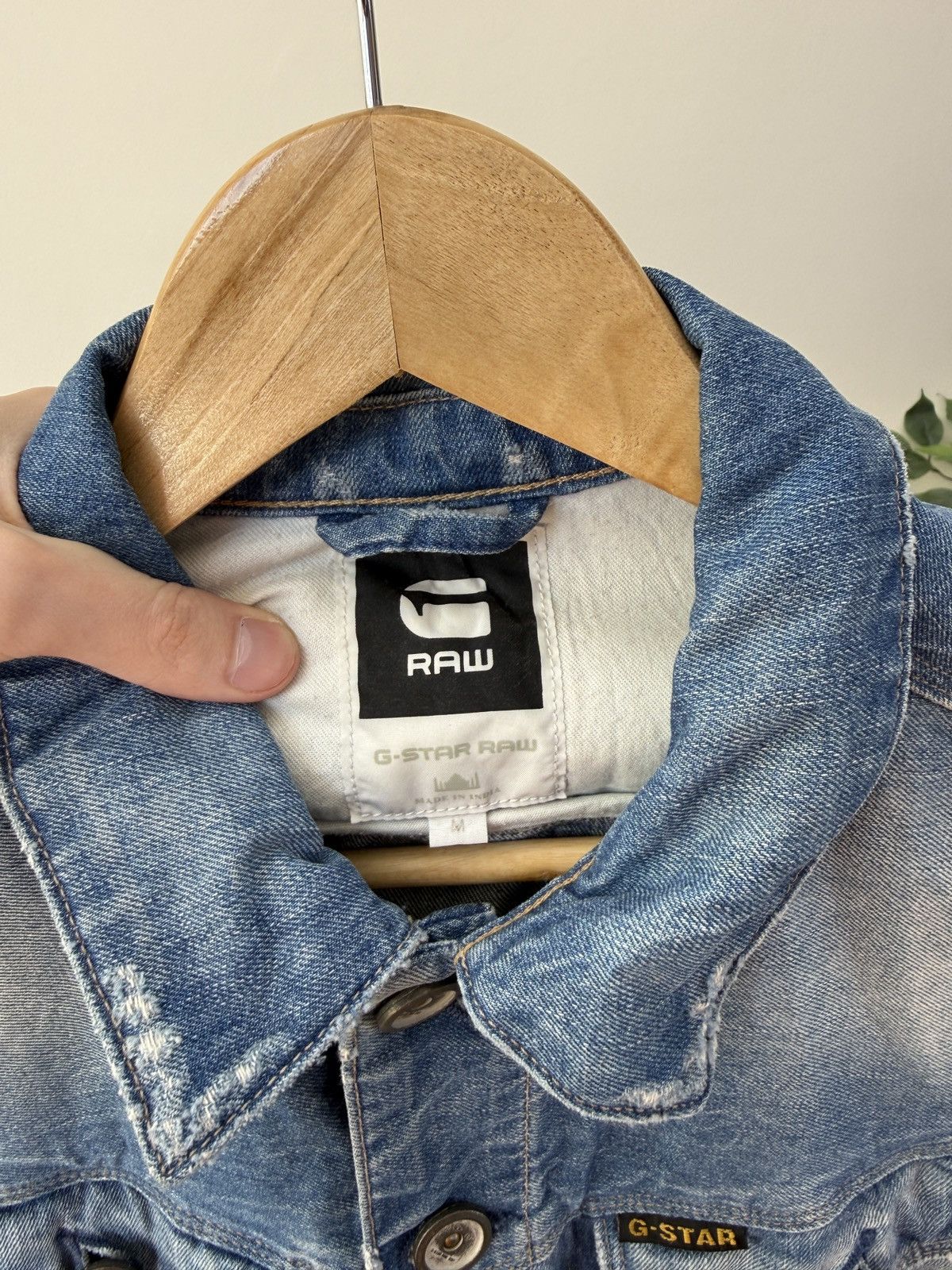 G-Star Vintage G-Star RAW Women’s Denim Jacket Blue Wash ARC JKT Size M / US 6-8 / IT 42-44 - 6 Thumbnail