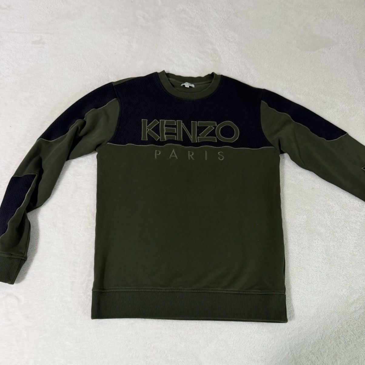Kenzo Kenzo Paris Mesh Panel Crewneck Sweatshirt Size US XS / EU 42 / 0 - 2 Thumbnail