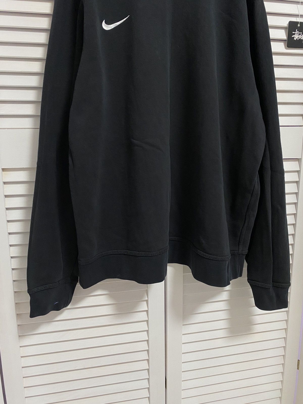 Nike × Vintage 🐼 Vintage Nike Sweatshirt Baggy Big Swoosh Oversized 90’s Size US XL / EU 56 / 4 - 3 Thumbnail
