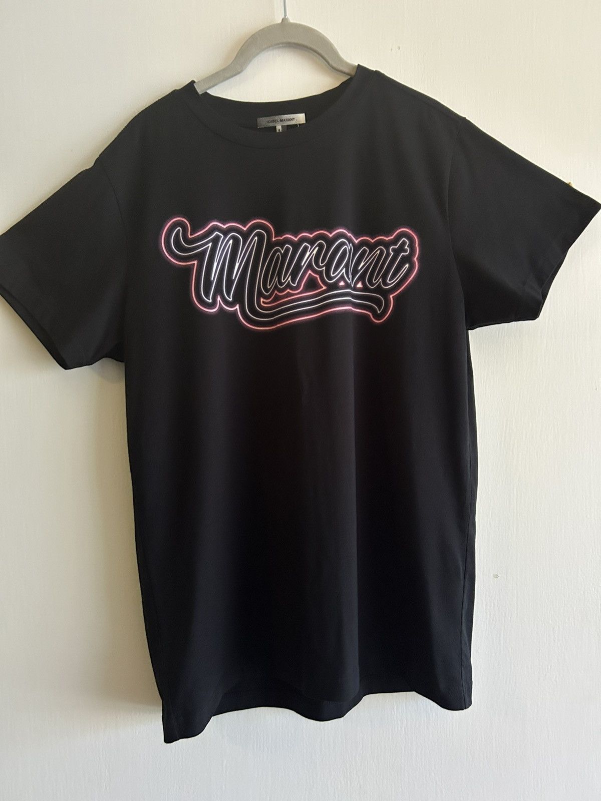 Isabel Marant Isabel Marant Black Logo T-Shirt Size US S / EU 44-46 / 1 - 3 Thumbnail
