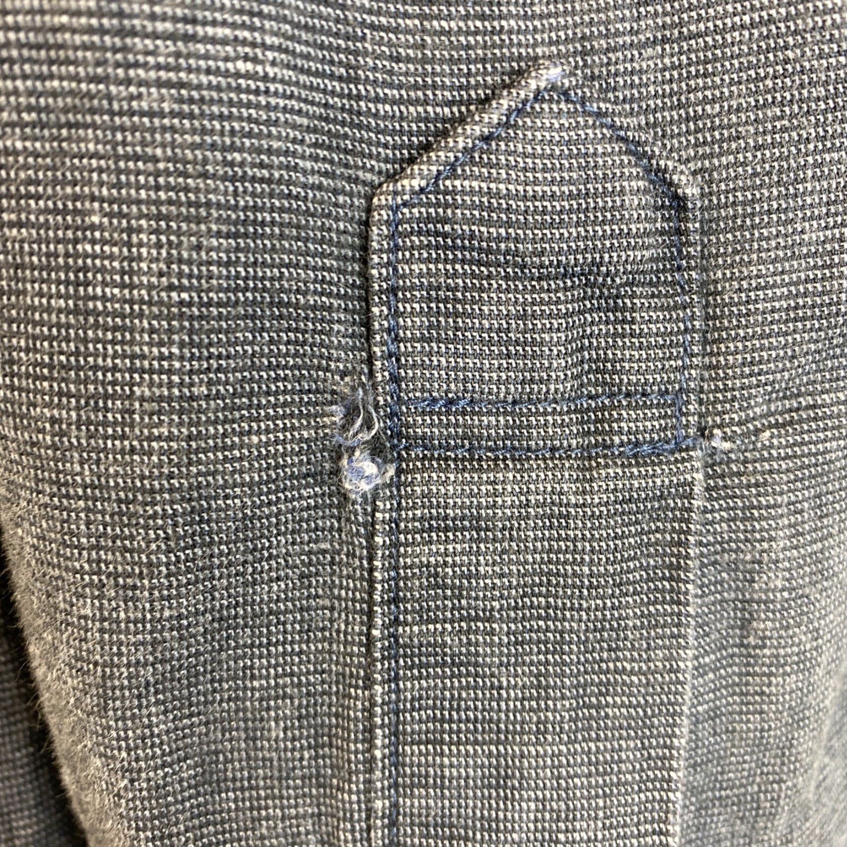 J.Crew VINTAGE J.CREW Men's Button-Up Shirt XS Gray Slim Fit Twill Plaid Long Sleeve Collared Modern Size US XS / EU 42 / 0 - 5 Thumbnail