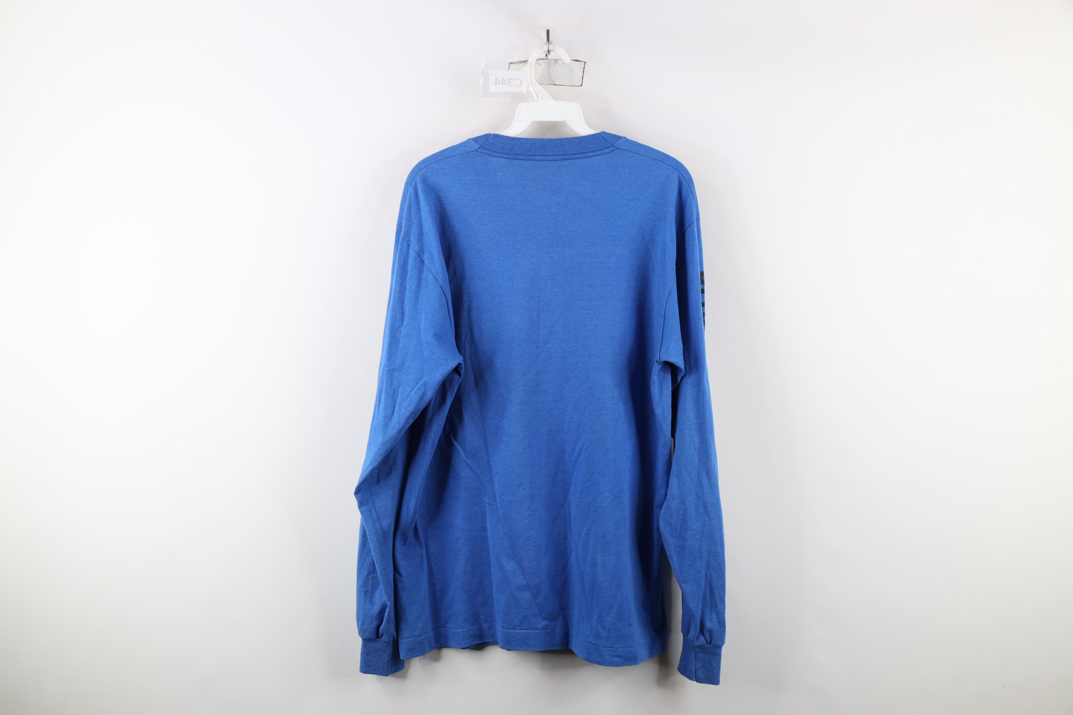 Vintage Vintage 80s Water Ramble Bicycle Cycling Long Sleeve T-Shirt Size US M / EU 48-50 / 2 - 12 Thumbnail