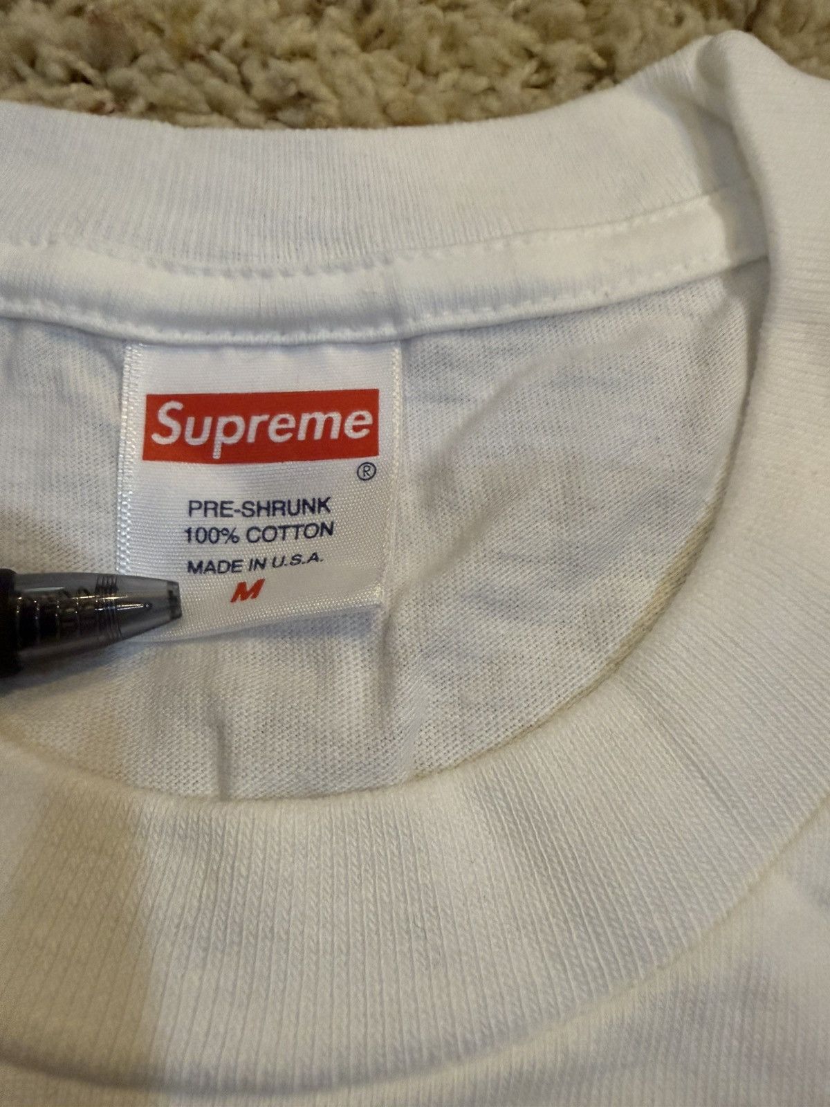 Supreme Supreme Ralph Steadman Box Logo Tee Size US M / EU 48-50 / 2 - 2 Thumbnail
