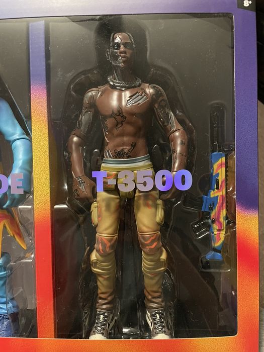 travis scott fortnite action figure stockx