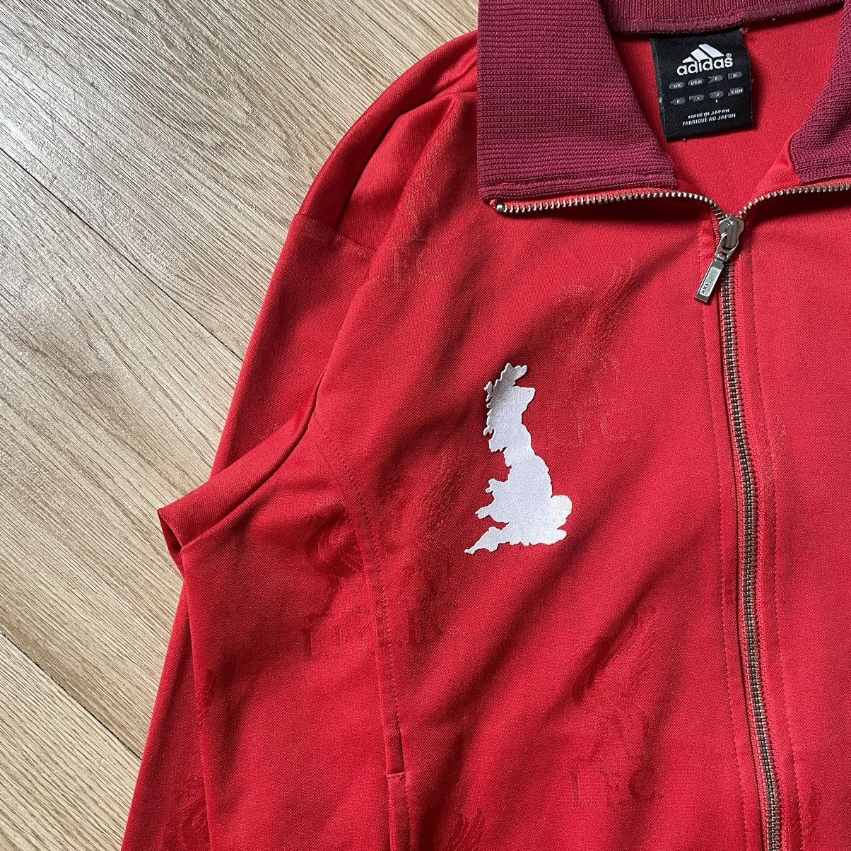 Adidas Vintage Adidas Liverpool FC Soccer Track Tops Zip Jacket Y2K Size US S / EU 44-46 / 1 - 9 Thumbnail