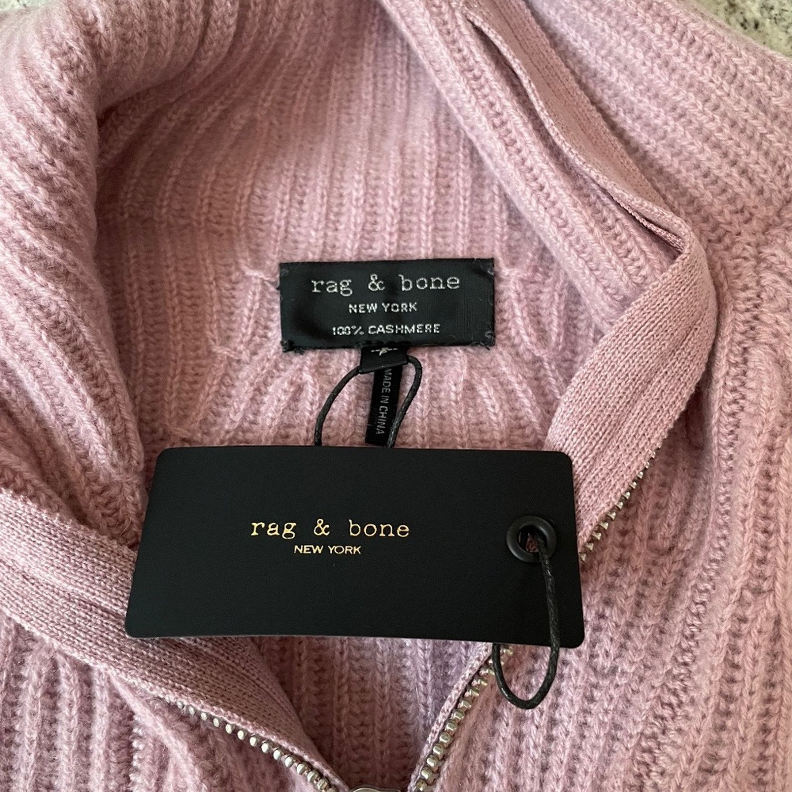 Rag & Bone Pierce Cashmere Half Zip Sweater from Rag and Bone Size S / US 4 / IT 40 - 12 Thumbnail