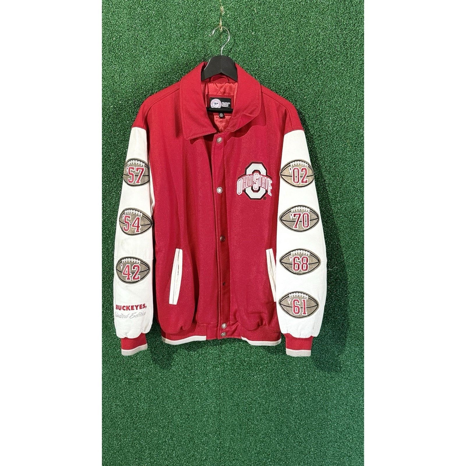 Other Rare Ohio State Buckeyes Varsity Jacket L/XL Limited Edition Size US XL / EU 56 / 4 - 1 Thumbnail