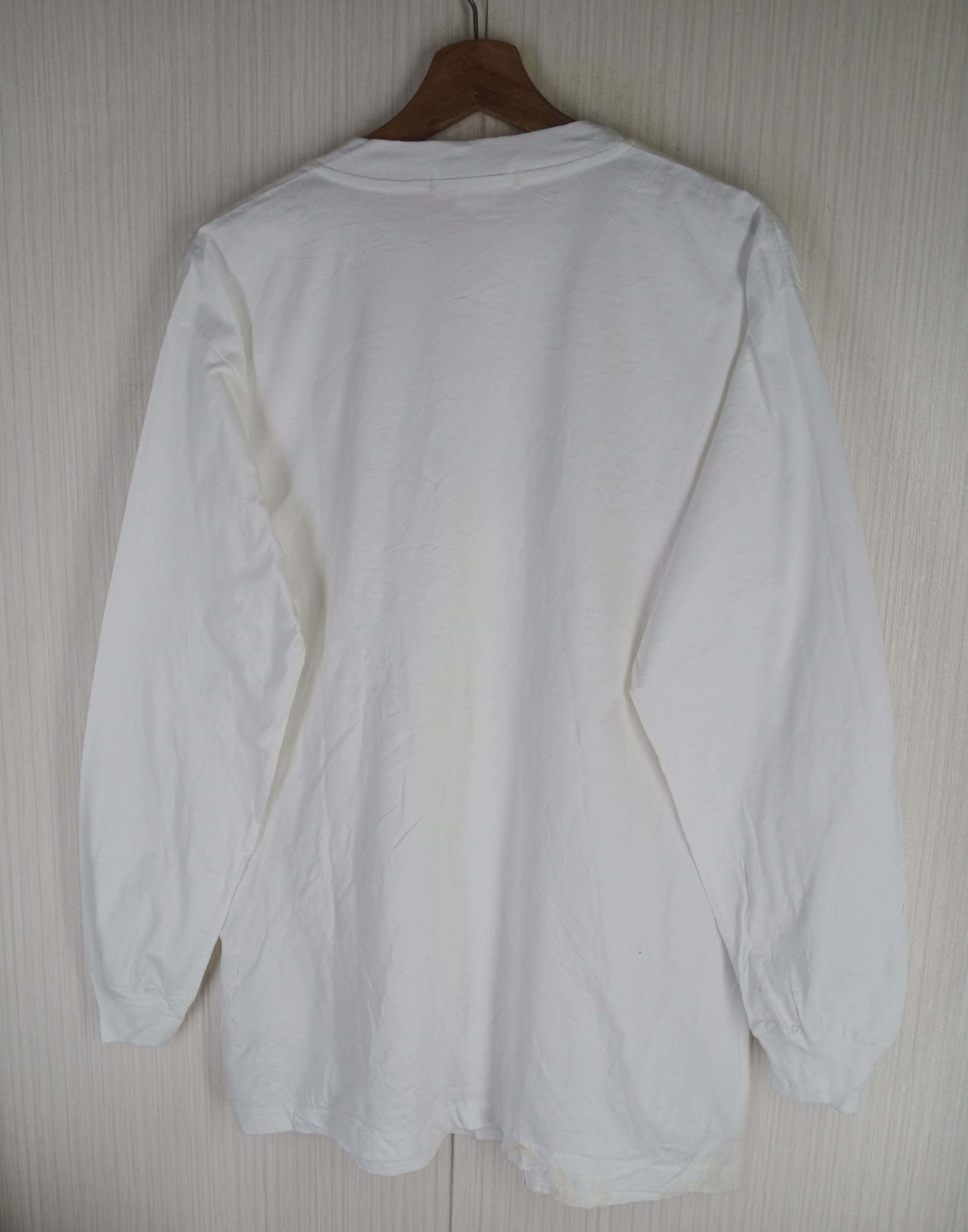 Yves Saint Laurent Rare Vintage YSL Yves Saint Laurent Long Sleeve Tshirt Size US M / EU 48-50 / 2 - 6 Thumbnail
