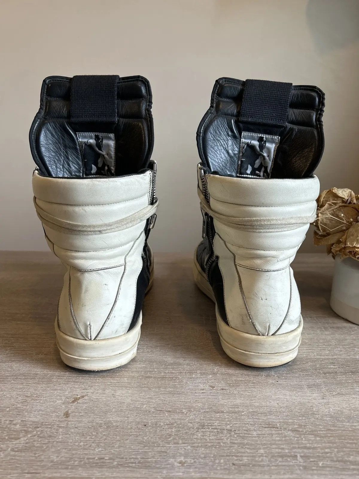 Rick Owens Rick Owens Geobaskets Sneakers Size US 12 / EU 45 - 8 Thumbnail