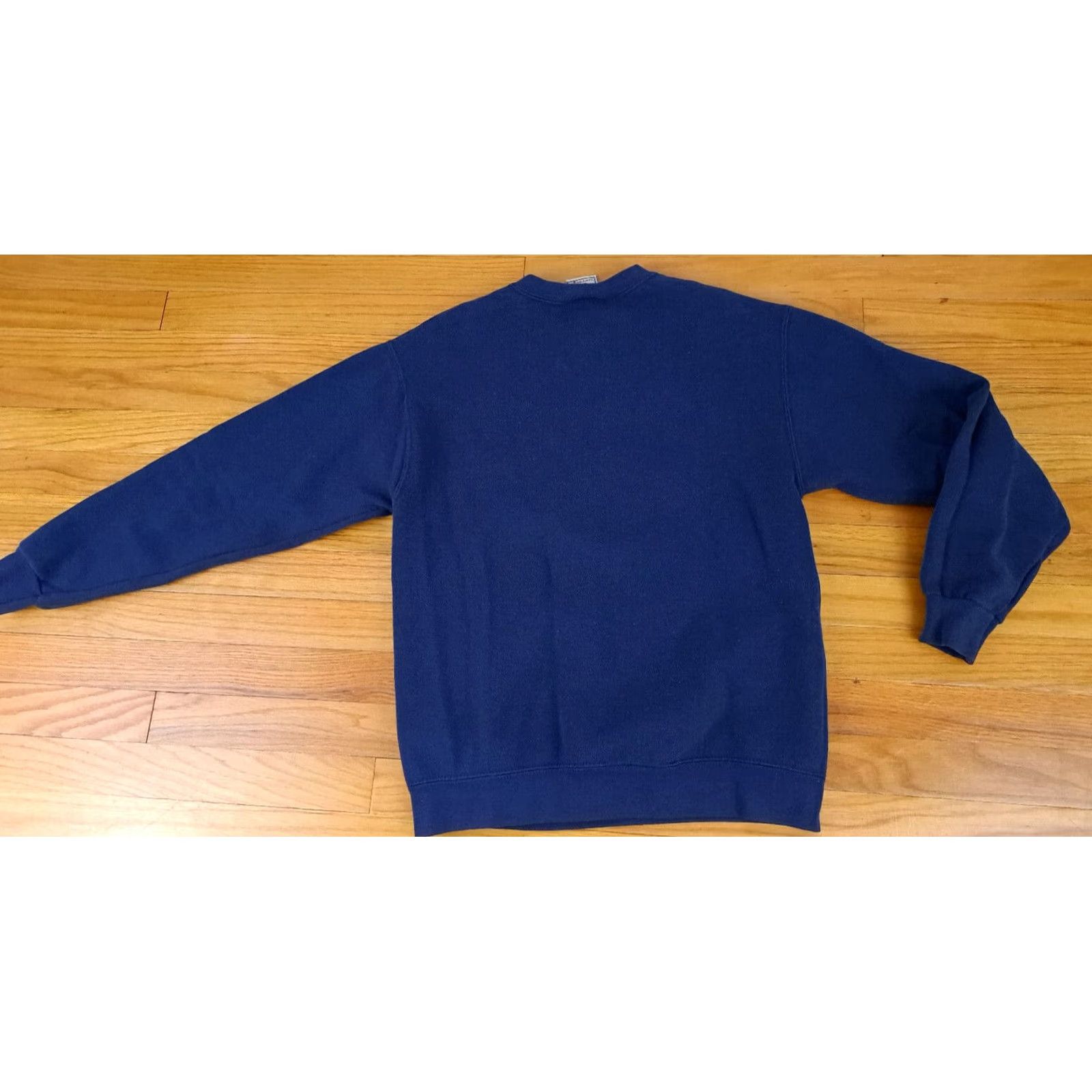 Lee VINTAGE Lee Sweatshirt Blue Small Unisex Adults S Cotton Heavyweight Canvas Pullover 24in long 20in pit to pit Size US S / EU 44-46 / 1 - 5 Thumbnail