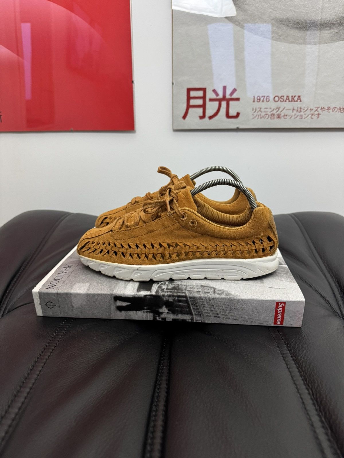 Nike Nike Mayfly Woven Low Mustard Sneakers Rare Streetwear Hype Size US 5.5 / EU 38 - 4 Thumbnail