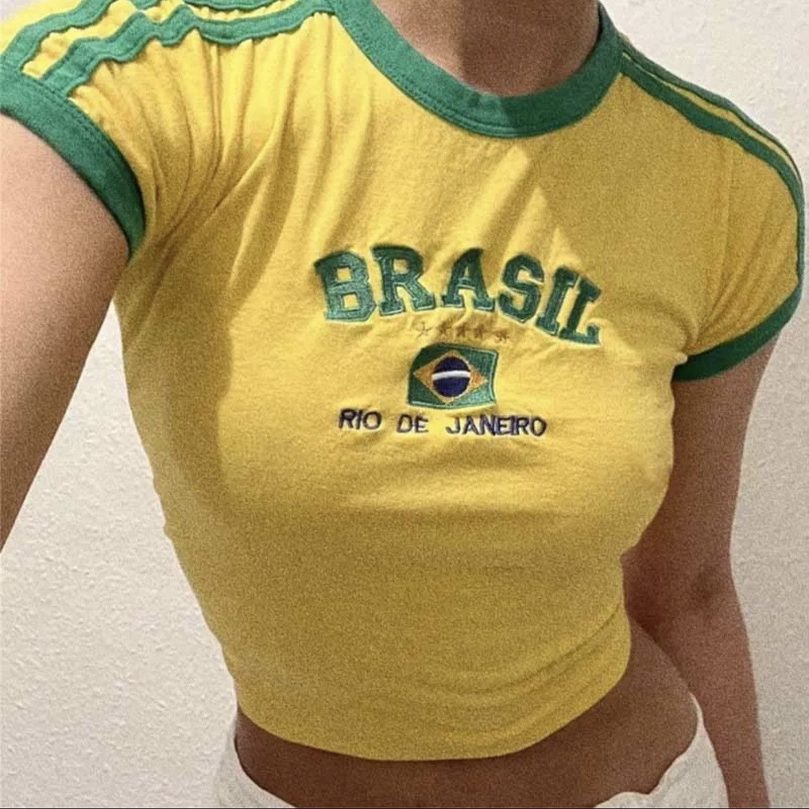 Vintage Brazil crop top Size M / US 6-8 / IT 42-44 - 1 Thumbnail