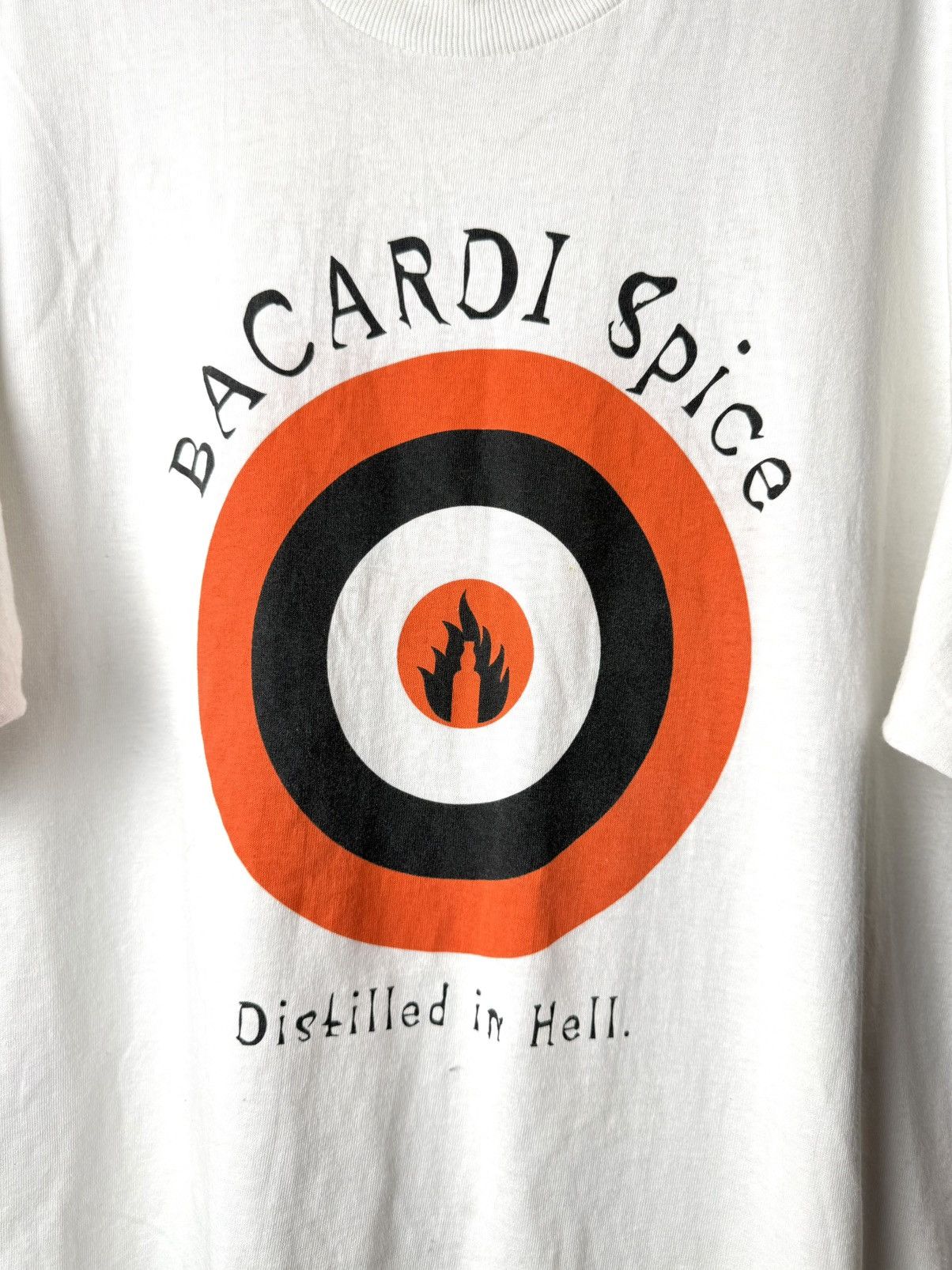 Vintage 90’s Vintage Bacardi Space Alcohol T Shirt Coors Budweiser Size US XL / EU 56 / 4 - 3 Thumbnail