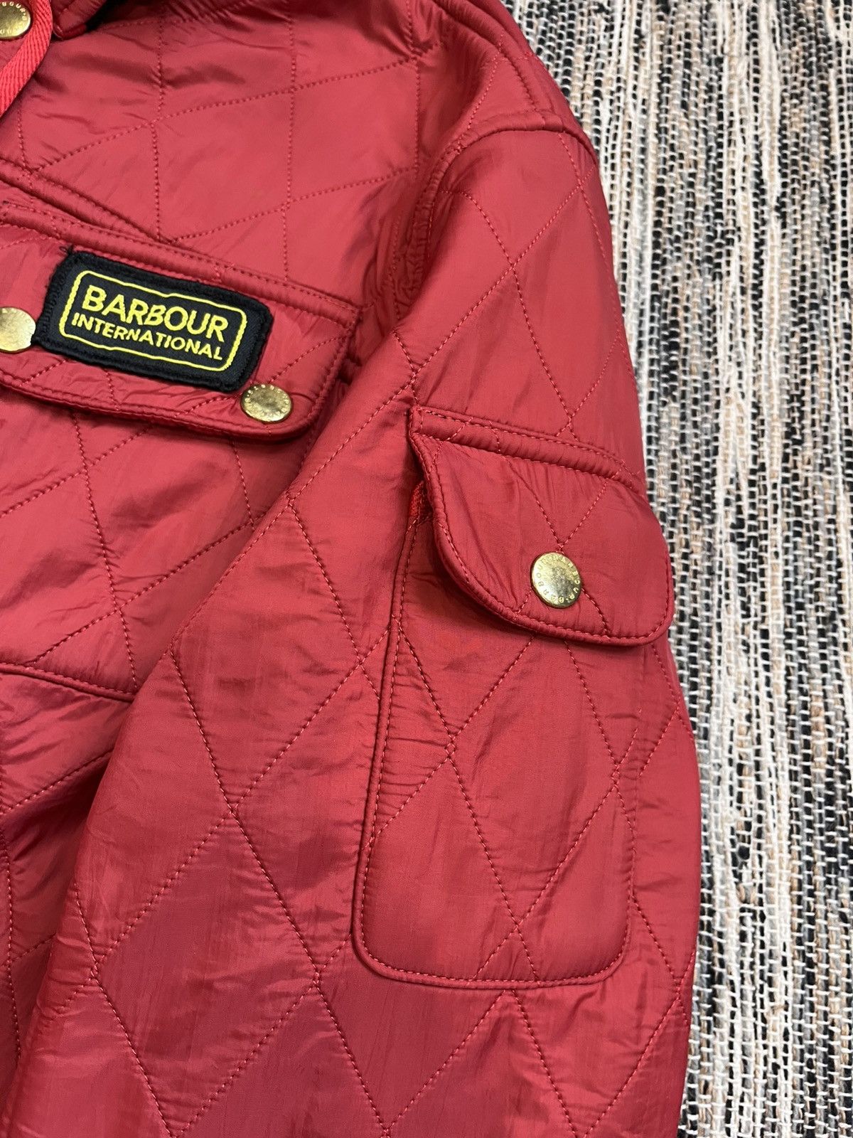 Barbour Vintage Barbour International Casual Woman Coat Jacket Size XL / US 12-14 / IT 48-50 - 10 Thumbnail