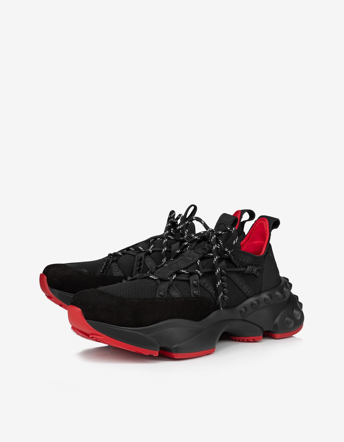 Christian Louboutin Christian Louboutin Trailnrun Black Running Trainers Size US 8 / EU 41 - 1 Thumbnail