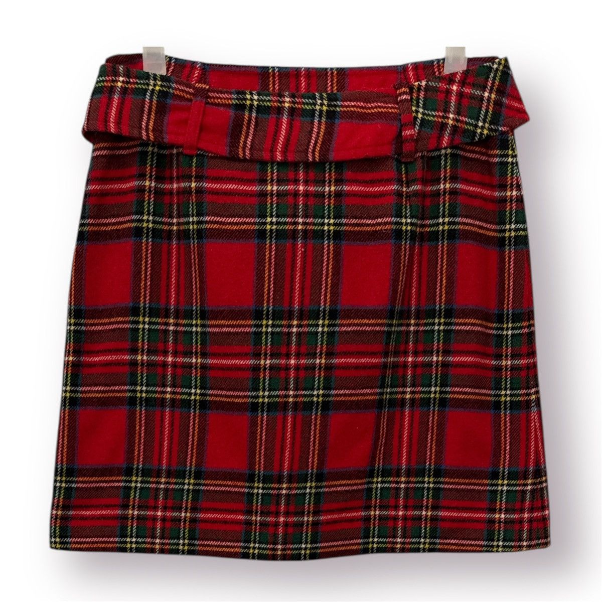 agnes b. 🔥 PUNKERS ‼️ Red tartan belt mini Skirt Size 27" / US 4 / IT 40 - 9 Thumbnail