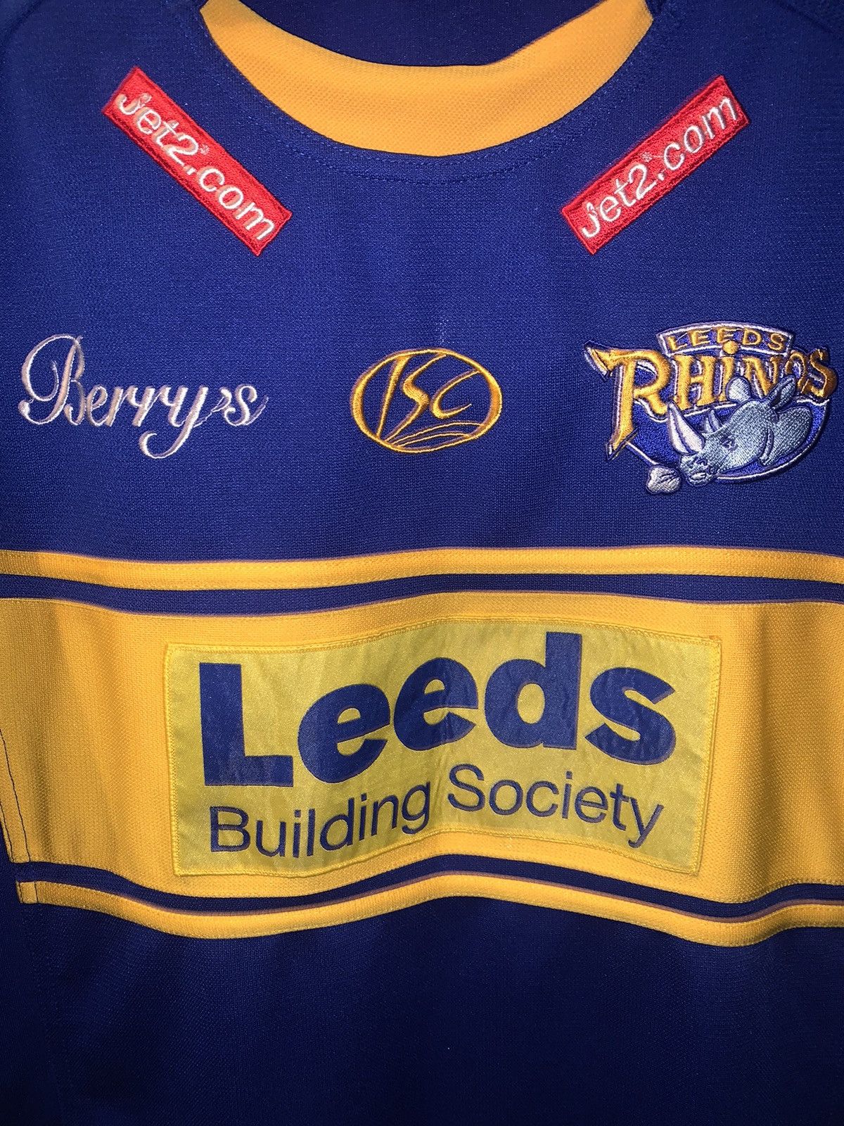 Vintage Leeds rhinos Jersey 2010 super rugby league isc xxl Size US XXL / EU 58 / 5 - 3 Thumbnail