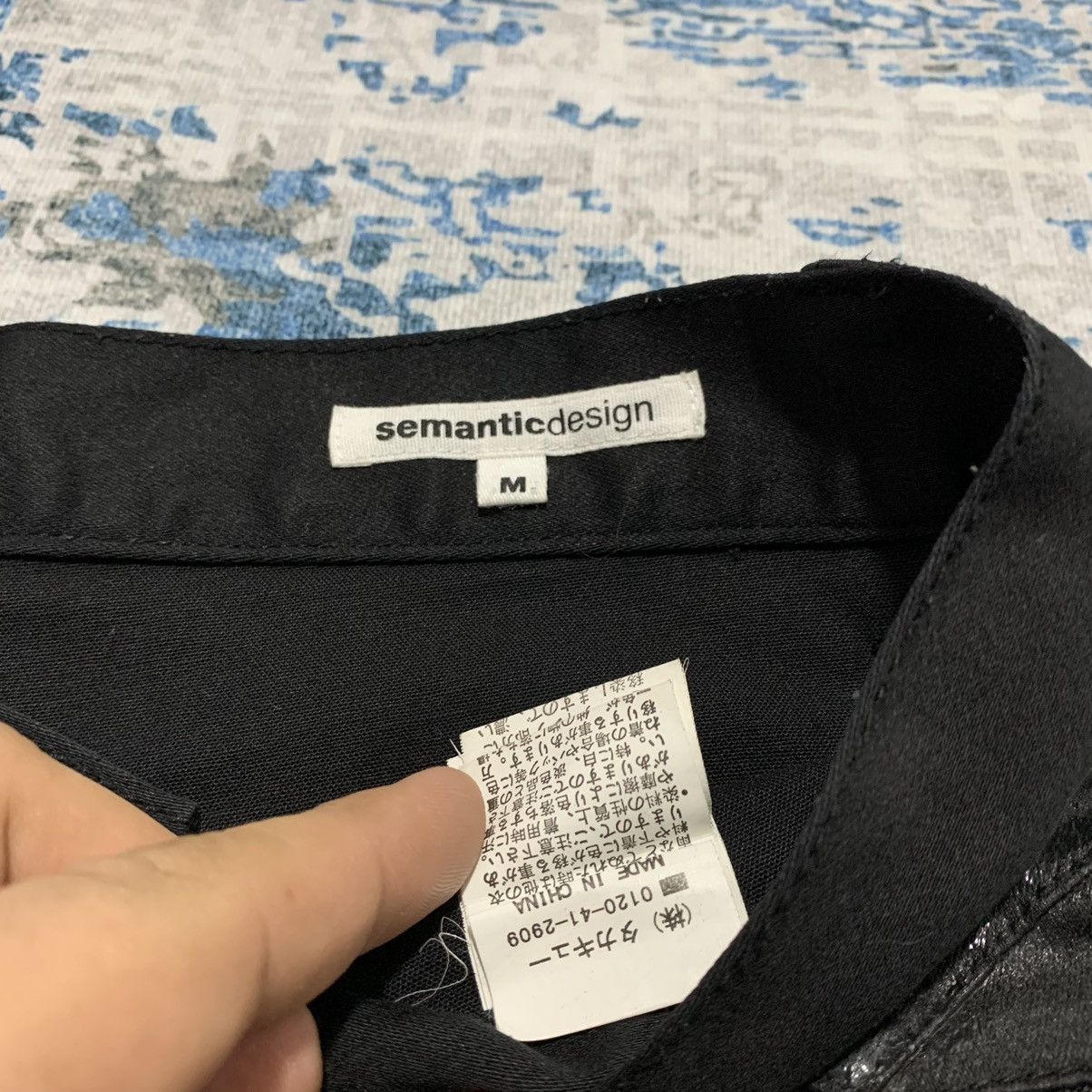 Japanese Brand × semanticdesign Semantic Design Japan wax flared black jeans Size US 31 - 10 Thumbnail
