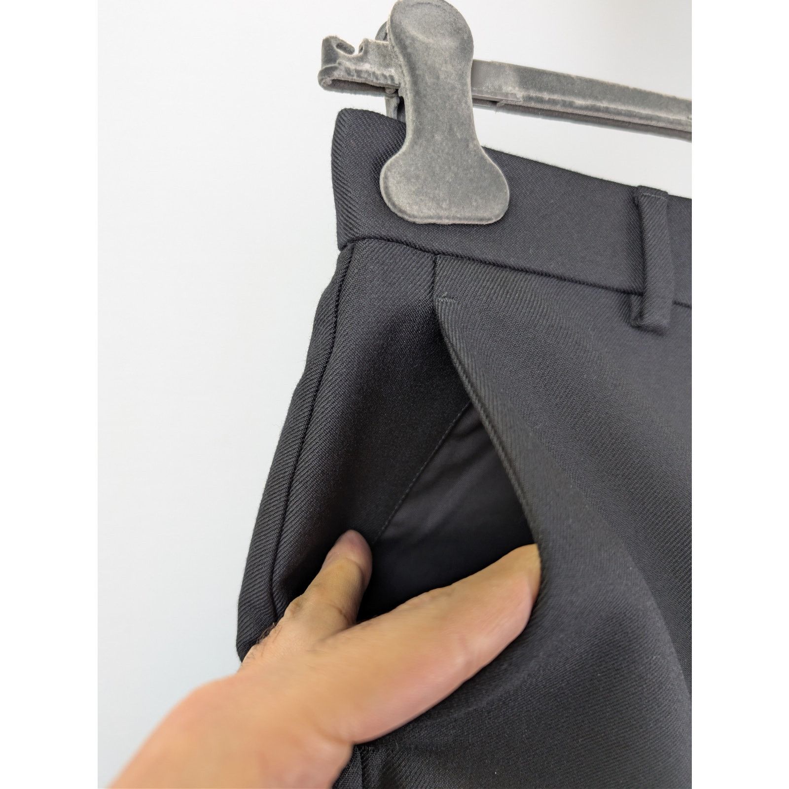 Gucci o1rshd1 Double Wool Gabardine Skater Crpd Pant Shorts Black Size US 30 / EU 46 - 6 Thumbnail
