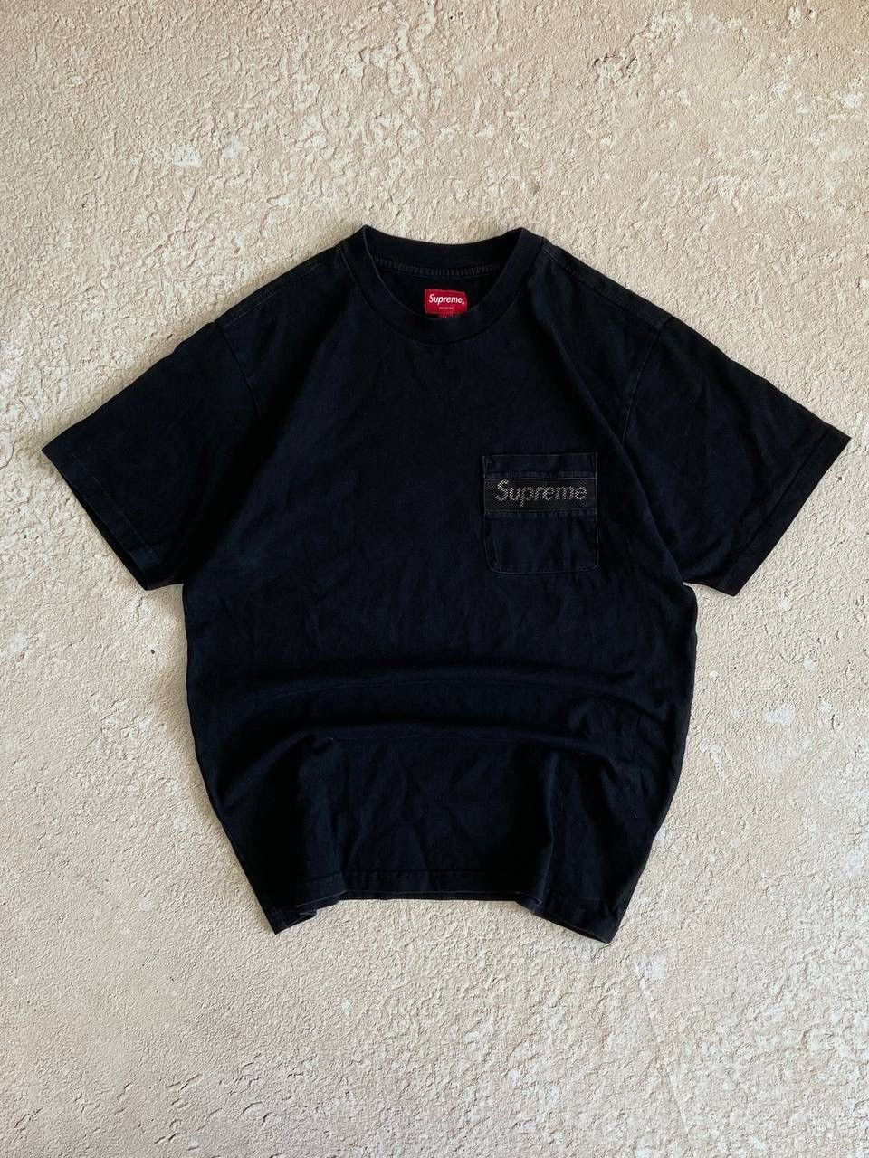 Streetwear Supreme Vintage Supreme distressed y2k faded t shirt Grailed