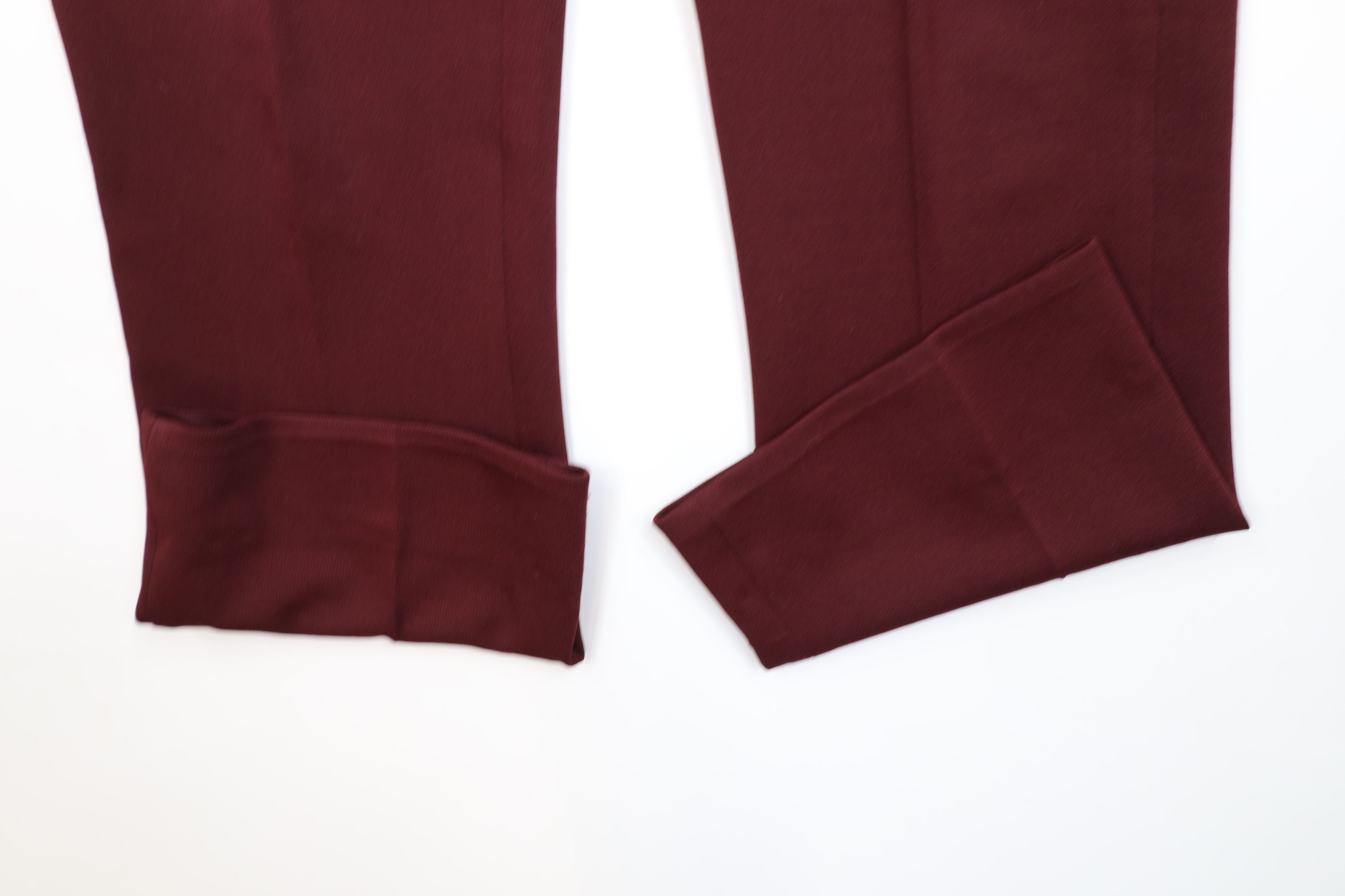 Vintage Vintage 70s Streetwear Knit Wide Leg Chino Pants Red USA Size US 36 / EU 52 - 5 Thumbnail