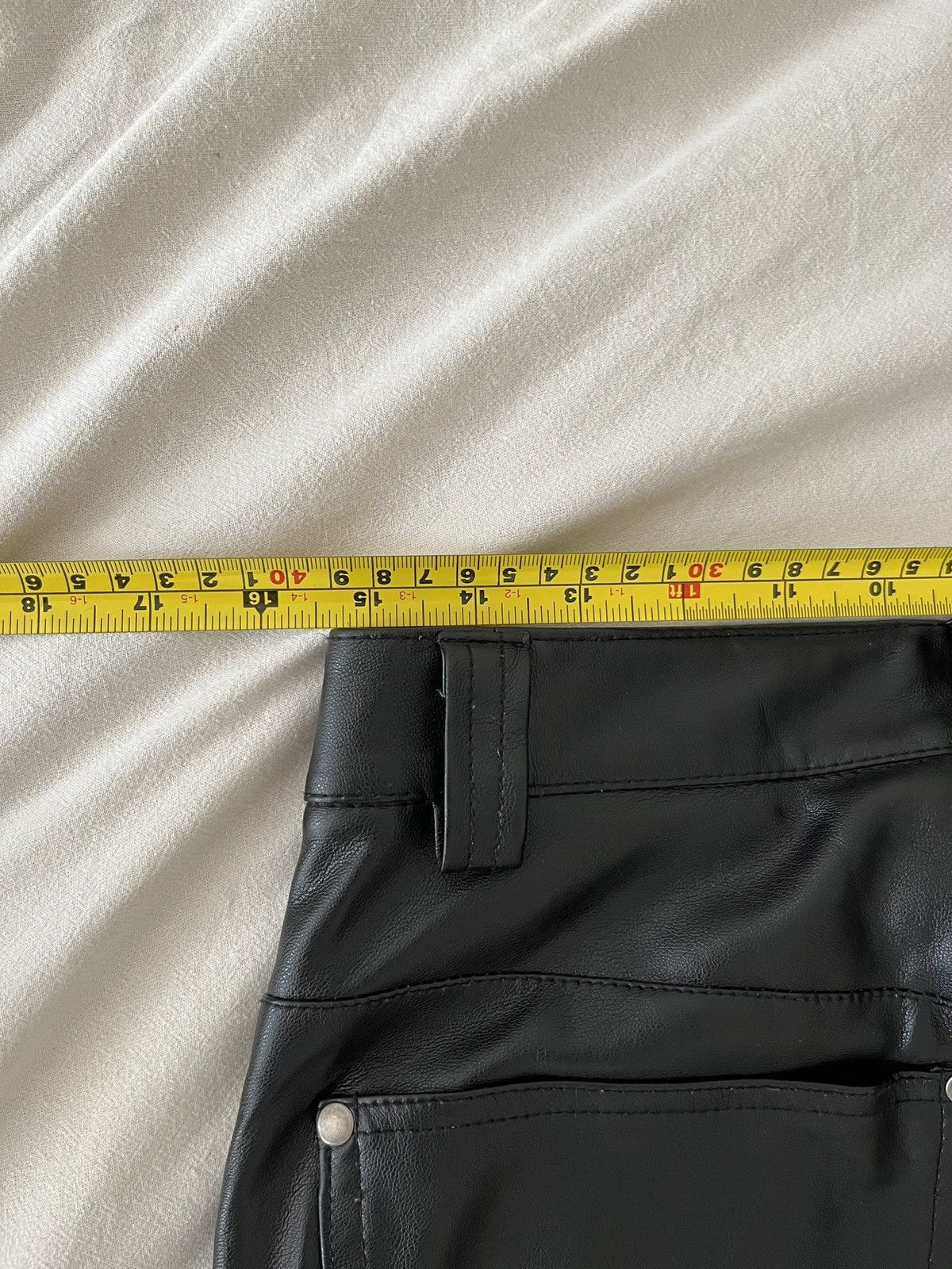 GmbH GmbH Leather Zip Pants SS20 in Size 30 Size US 30 / EU 46 - 8 Thumbnail