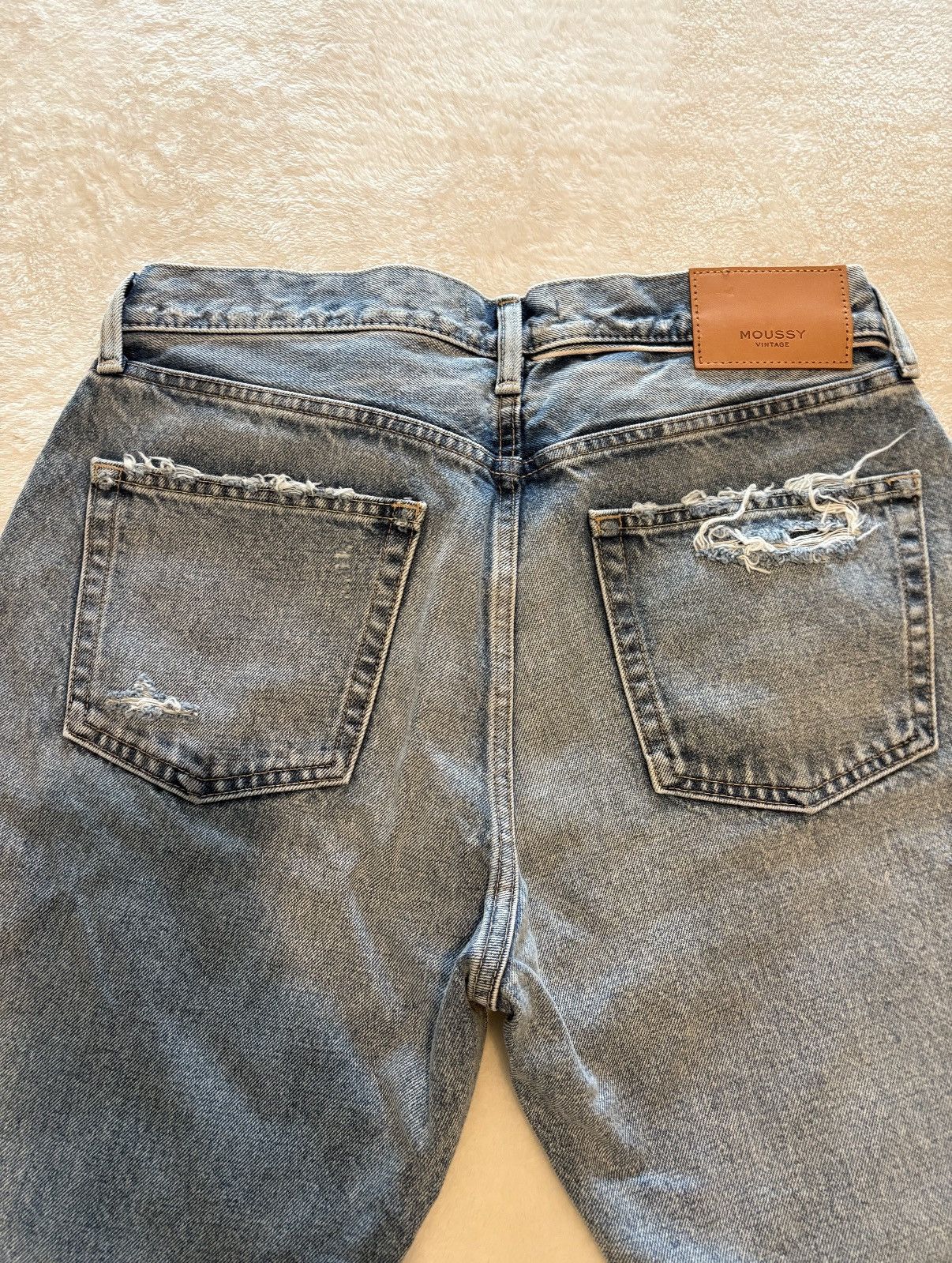 MOUSSY MOUSSY Vintage Hesperia Straight Jeans Size 32" / US 10 / IT 46 - 8 Thumbnail