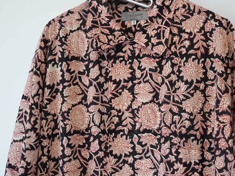 Yohji Yamamoto Yohji Yamamoto 22SS Full Floral Short Sleeve Shirt 2505-Nex Size US L / EU 52-54 / 3 - 4 Thumbnail