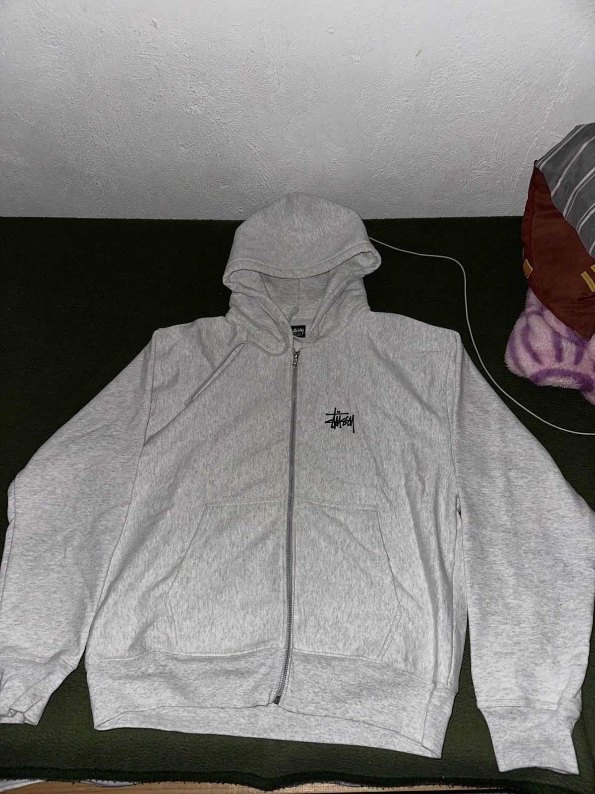 Stussy Stussy hoodie Ash leather Size L Size US L / EU 52-54 / 3 - 1 Thumbnail