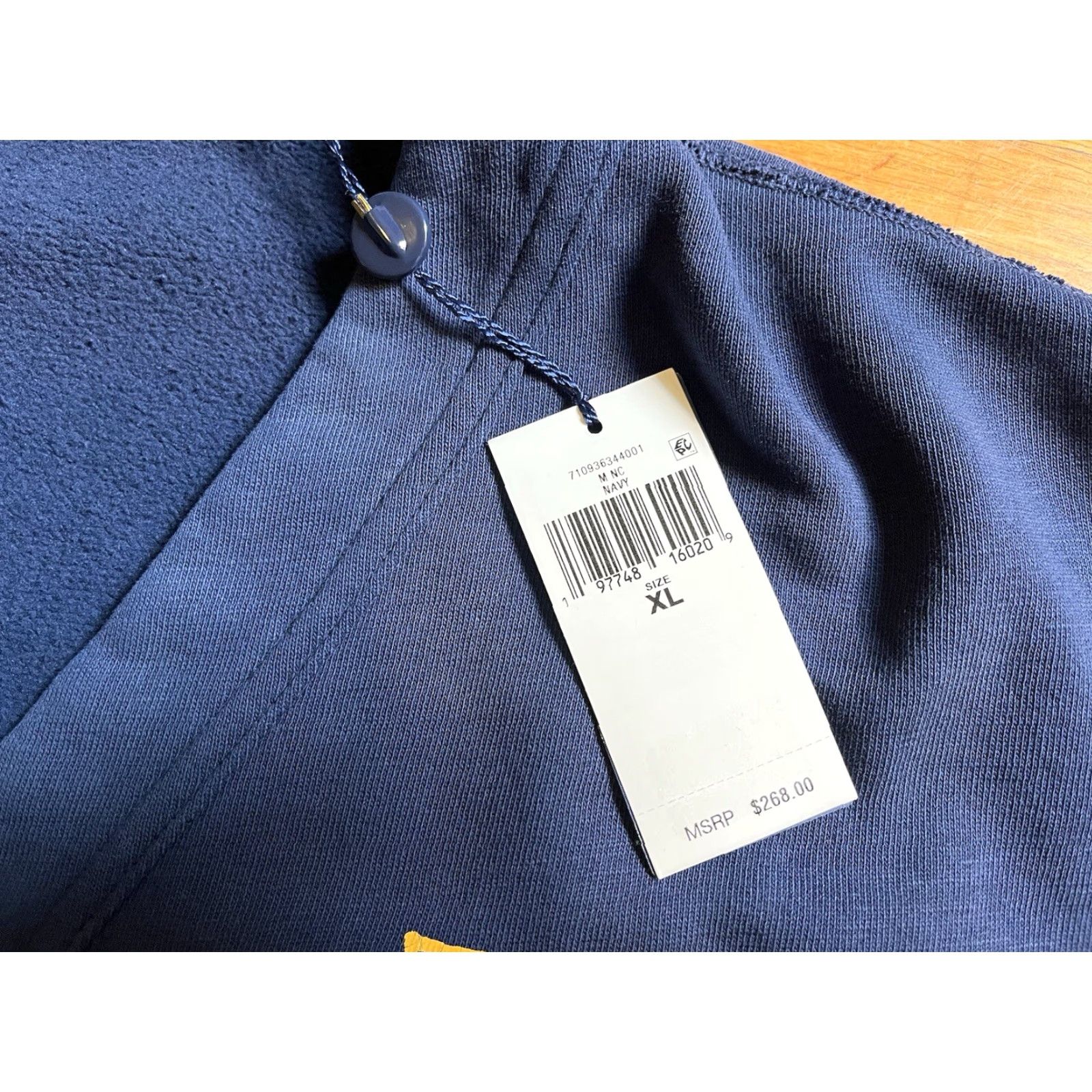 Polo Ralph Lauren Polo Ralph Lauren Naval Air Base Cardigan Sweater Men’s XL Blue Navy Pattern Logo 90s Vintage? Size US XL / EU 56 / 4 - 3 Thumbnail