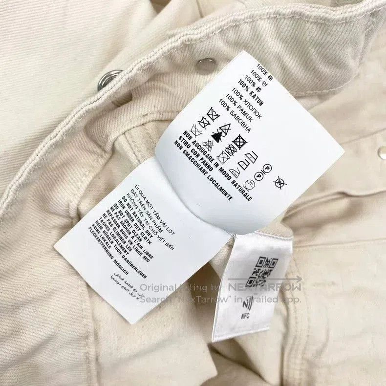 Miu Miu Miu Miu Cotton Back Logo Denim Jacket. Size US S / EU 44-46 / 1 - 5 Thumbnail