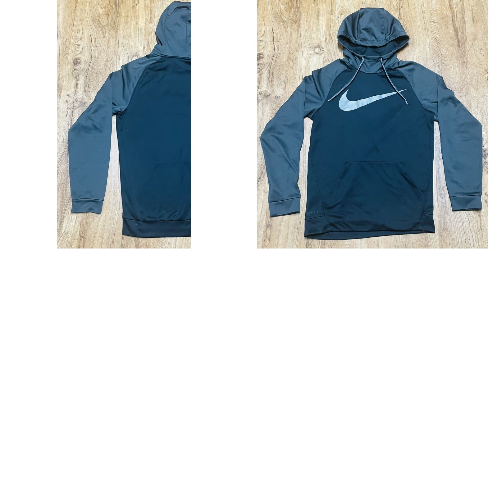 Nike Nike Dri-Fit Pullover Hoodie Women’s Black & Gray Size S Sweatshirt Regular Long Sleeve Size S / US 4 / IT 40 - 9 Thumbnail