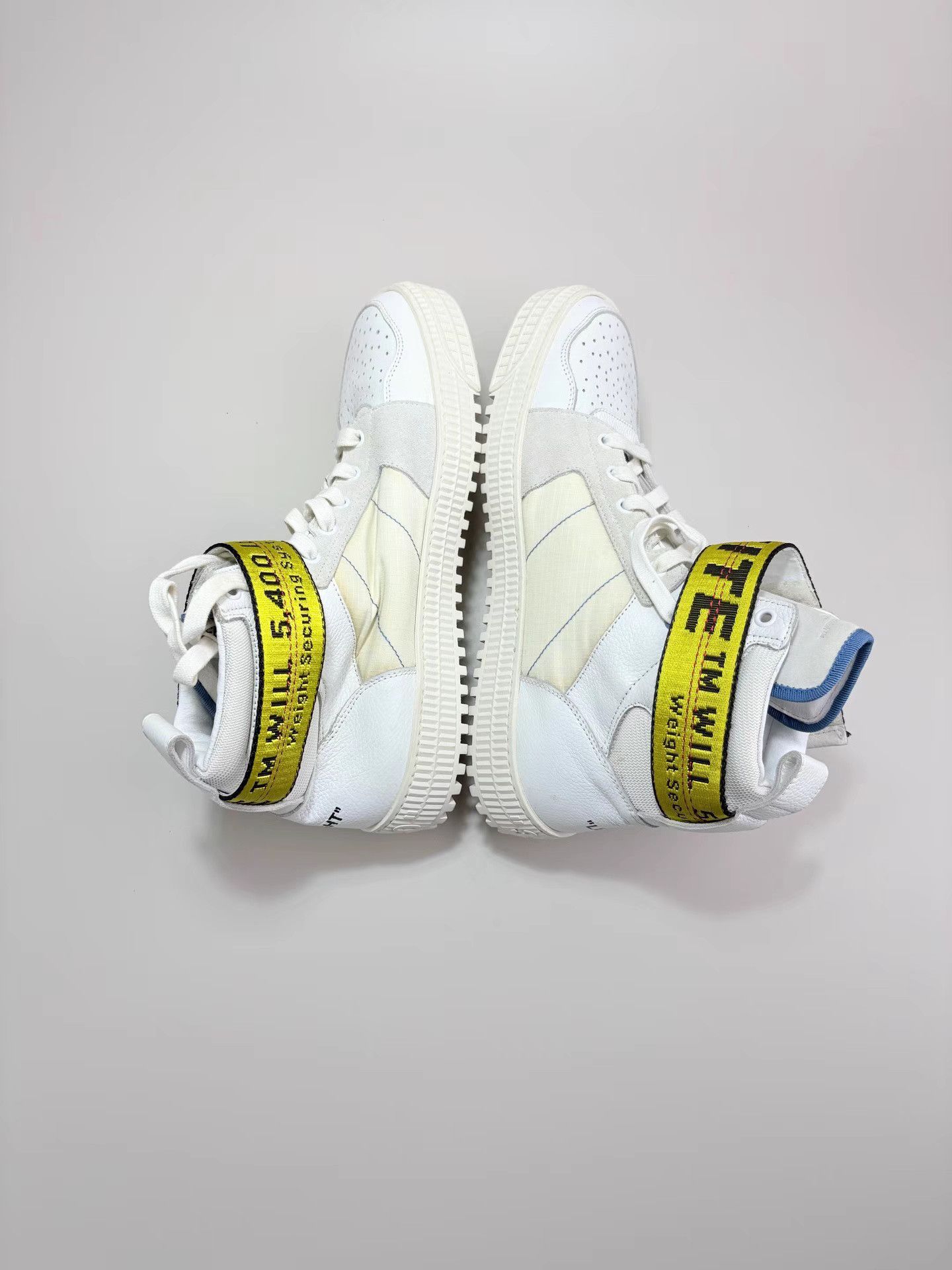Off-White OFF-WHITE White High-top Sneakers K1 Size US 9 / EU 42 - 4 Thumbnail