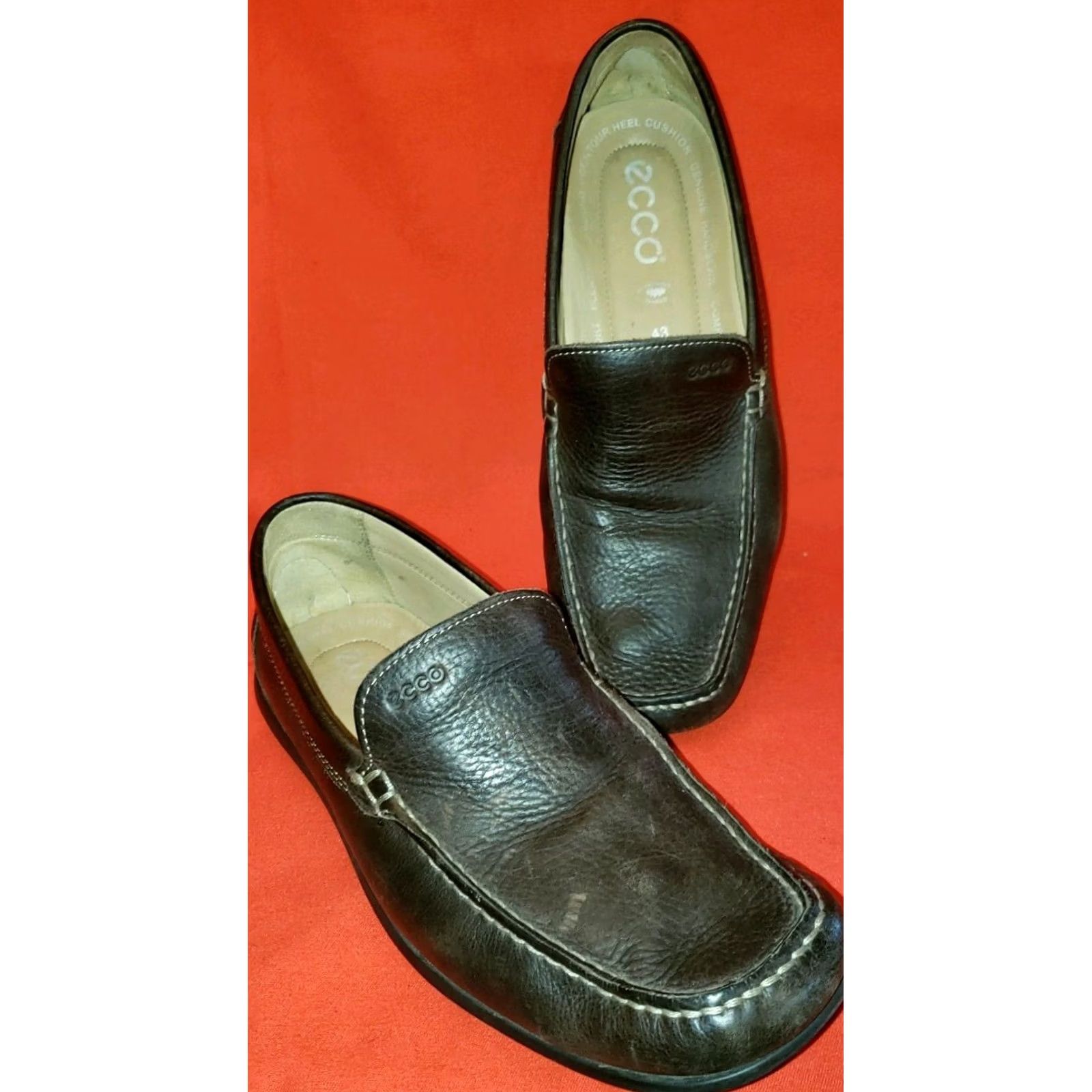 Ecco VINTAGE ECCO Driving Loafers Shirt? Size US 10 / EU 43 - 2 Thumbnail