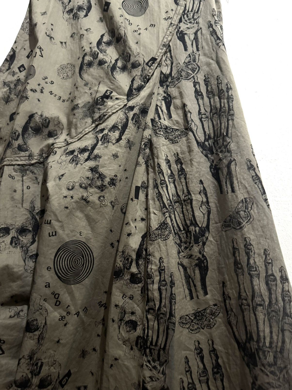Hysteric Glamour HYSTERIC GLAMOUR SNAKE SKULL SLEEVESS DRES Size M / US 6-8 / IT 42-44 - 6 Thumbnail