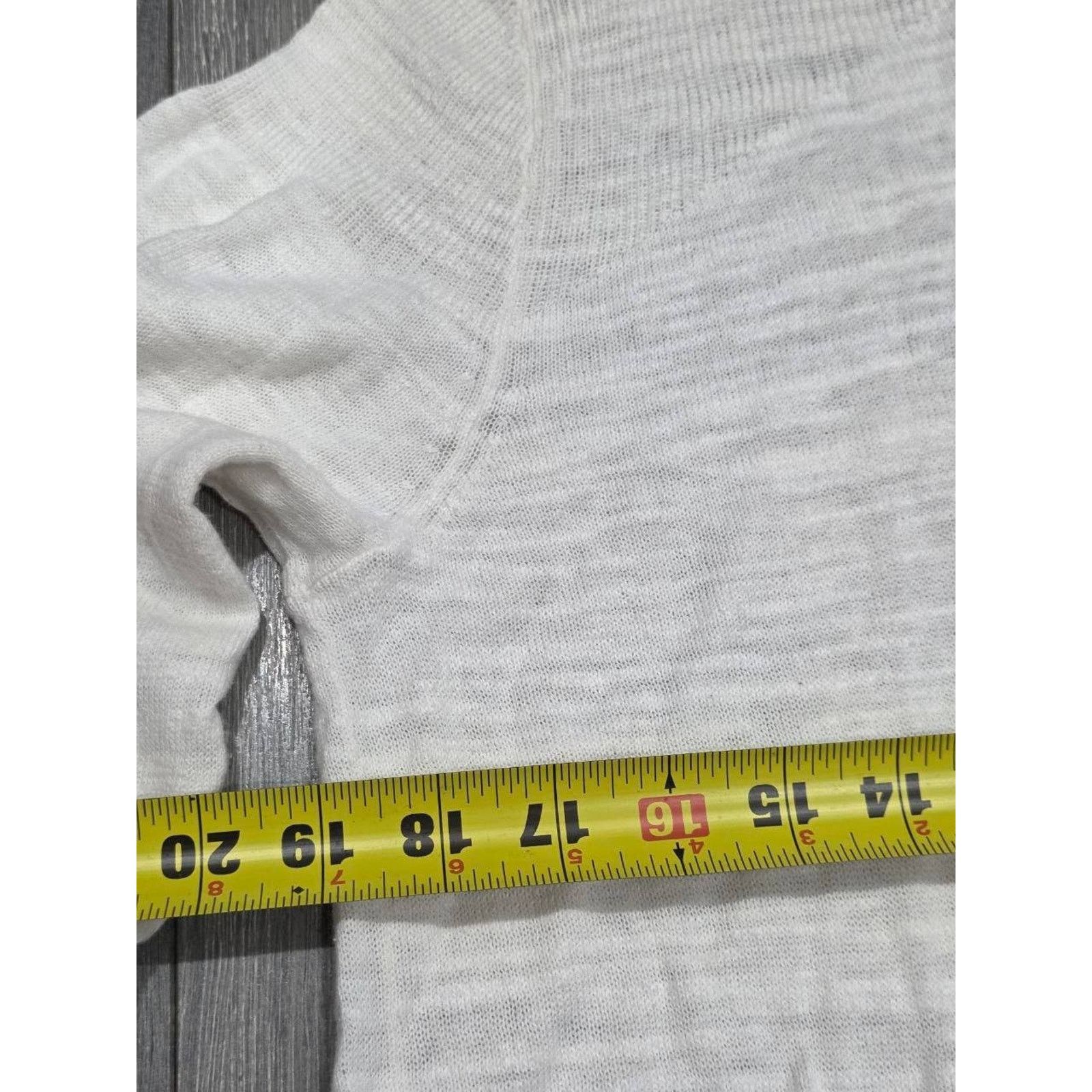 Armani Exchange Armani Exchange Ivory Knit Hoodie Sweater Large A003194 Size L / US 10 / IT 46 - 3 Thumbnail