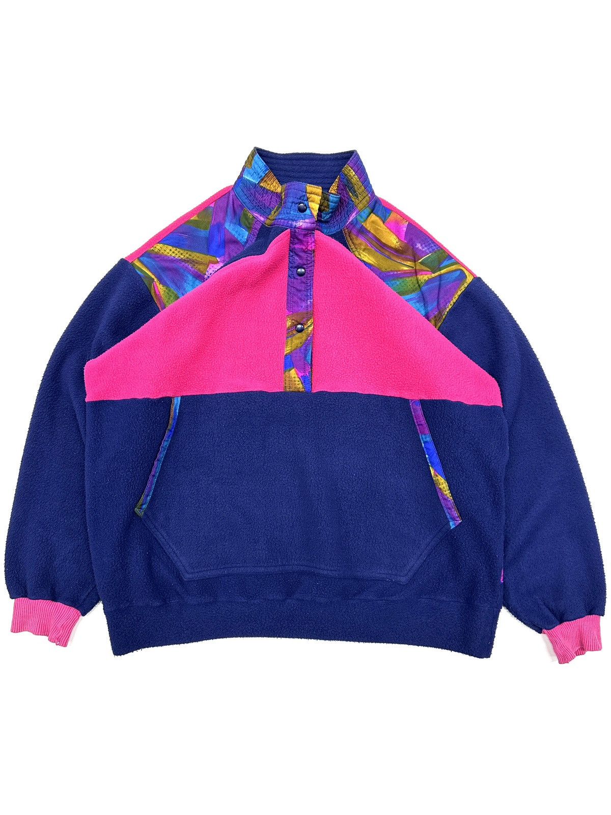 Other Amazing Mens Vintage Crazy Aztec Fleece Size US L / EU 52-54 / 3 - 2 Thumbnail