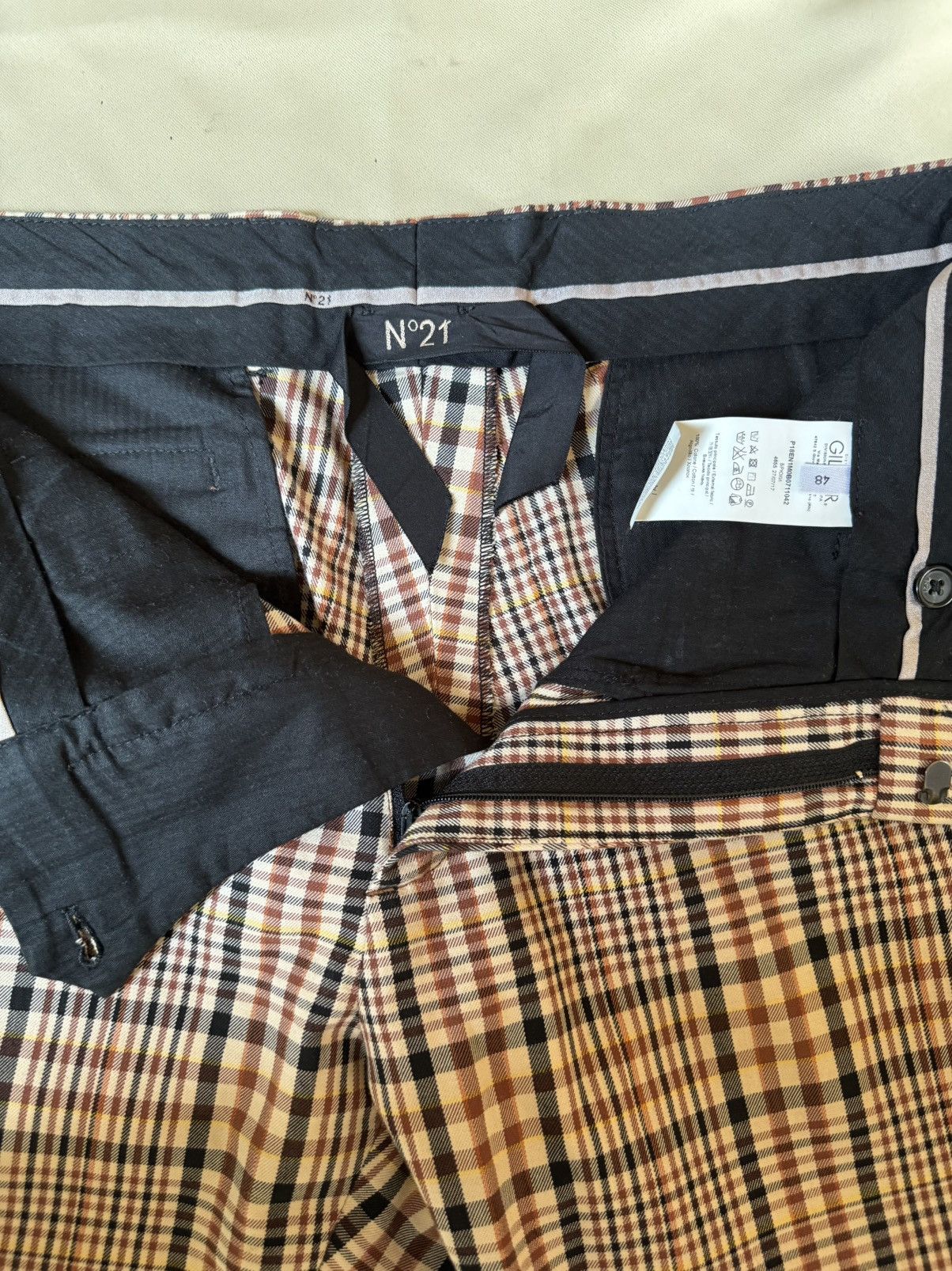 No. 21 Numero 21 vent uno tartan pants Size US 31 - 3 Thumbnail