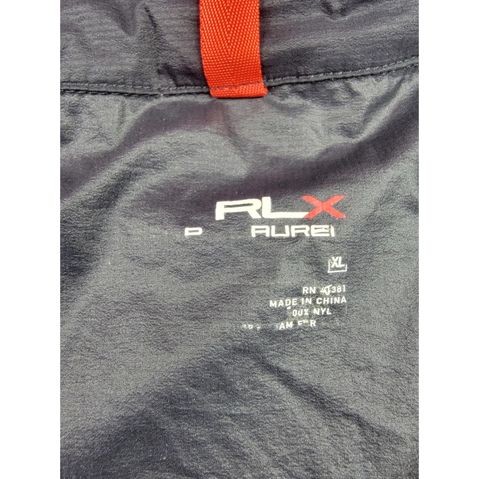 Polo Ralph Lauren RLX Ralph Lauren Jacket Mens XL Black Packable Windbreaker Full Zip Golf Nylon Coat Size US XL / EU 56 / 4 - 3 Thumbnail