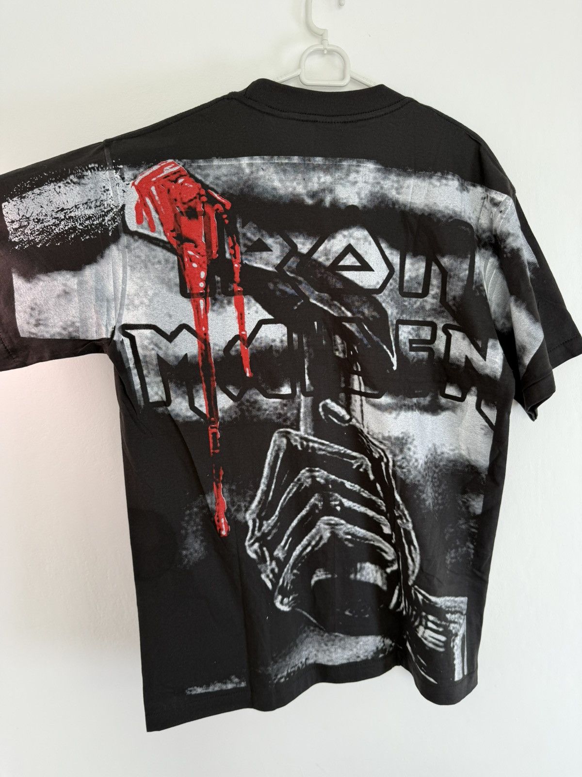 Vintage Iron Maiden vintage t shirt metal tee merch all over print Size US XL / EU 56 / 4 - 2 Thumbnail