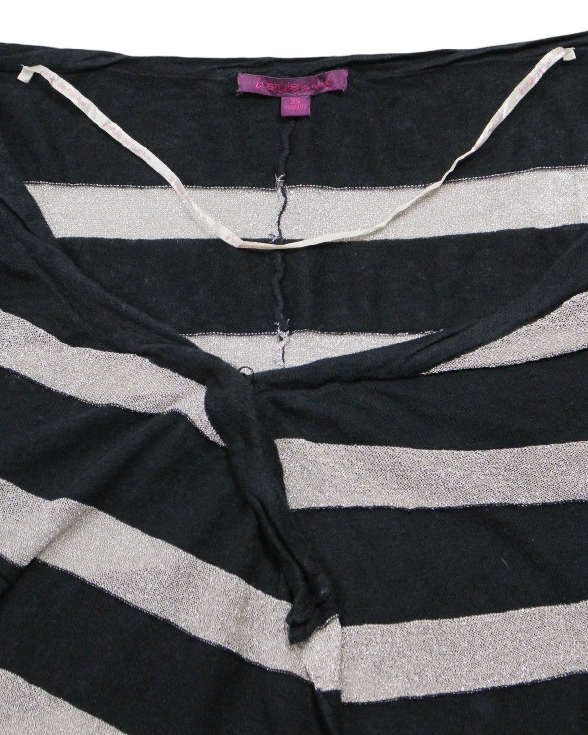 Hysteric Glamour 2000S B.STYLE DE FLYBLUE STRIPED CARDIGAN Size S / US 4 / IT 40 - 2 Thumbnail
