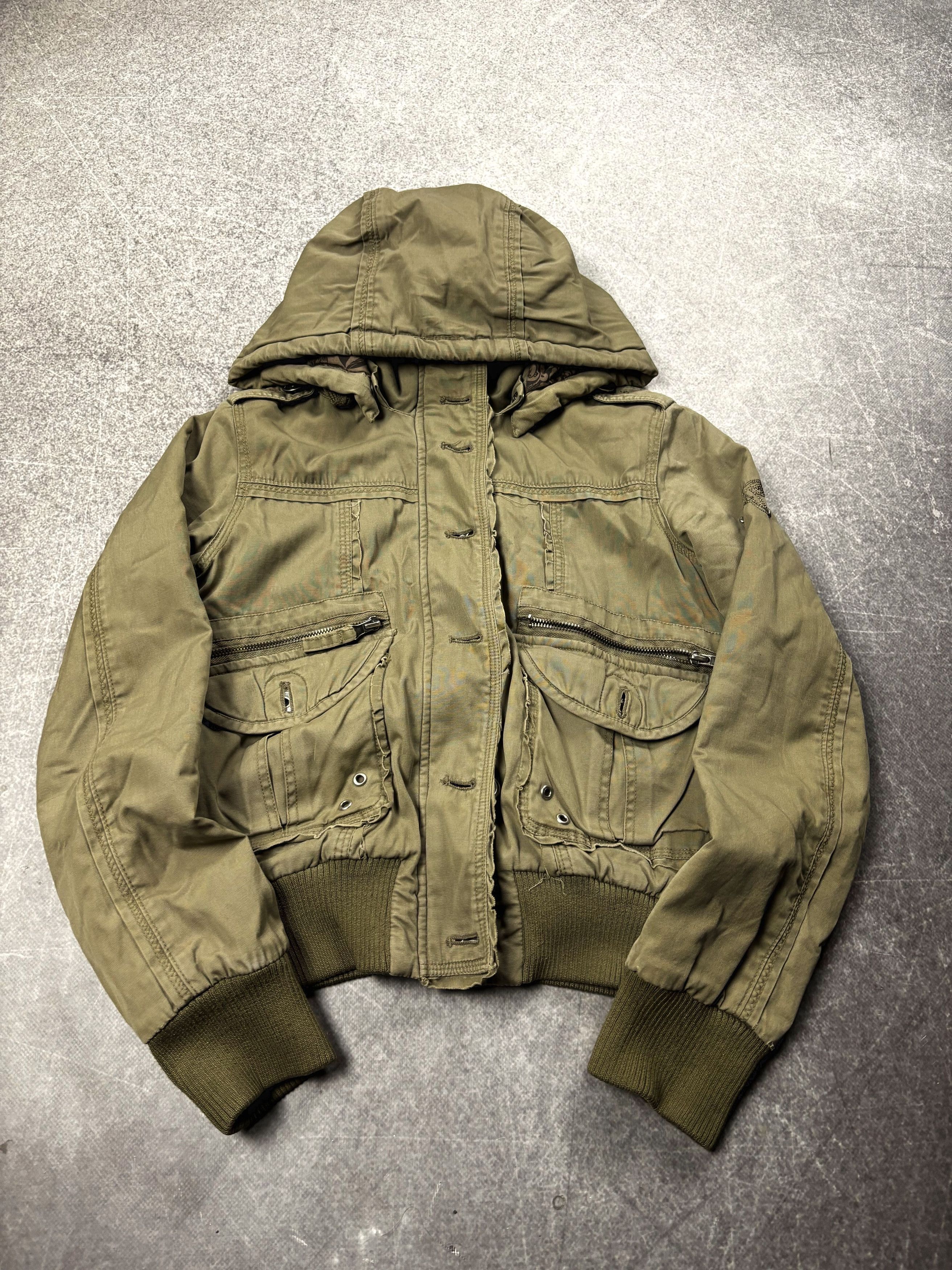 Japanese Brand Vintage Military Field Jacket Utility Streetwear 90s Y2K Size US S / EU 44-46 / 1 - 3 Thumbnail