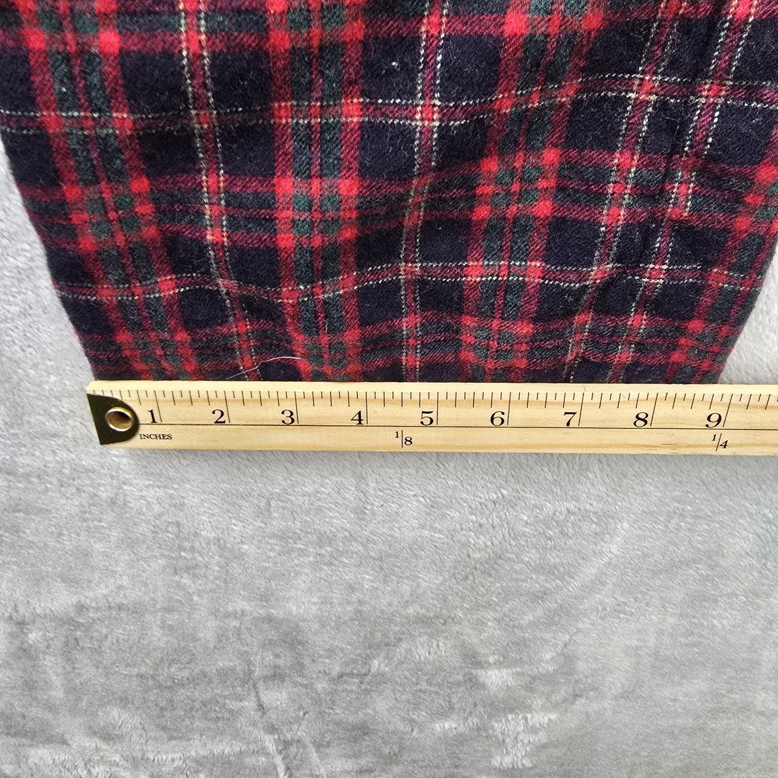Corbin Vintage Scottish Tartan By Corbin Pants 34x27 Plaid Wool 70s Size US 34 / EU 50 - 11 Thumbnail