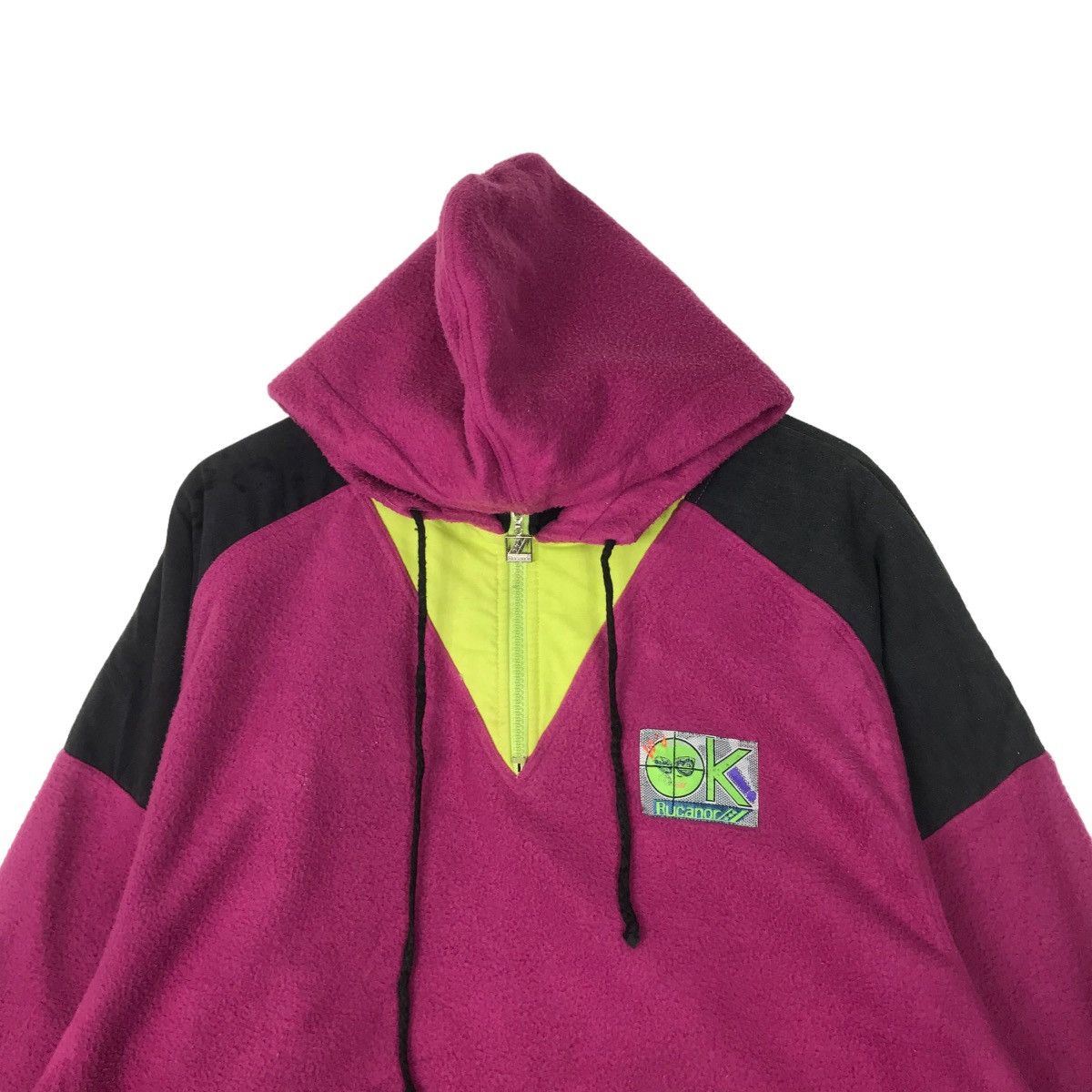 Art Comes First × Sports Specialties 🔥 1990s VINTAGE RUCANOR SPORTISAN ART FLEECE ANORAK HOODIE Size US L / EU 52-54 / 3 - 4 Thumbnail