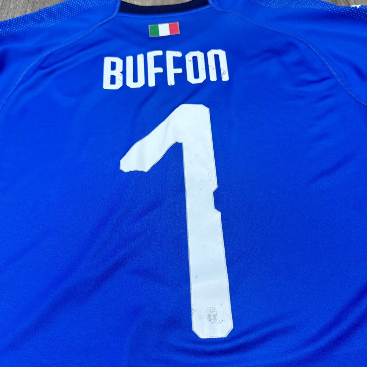 Puma Italy 18/19 L/S home shirt #1 Buffon Size US M / EU 48-50 / 2 - 6 Thumbnail