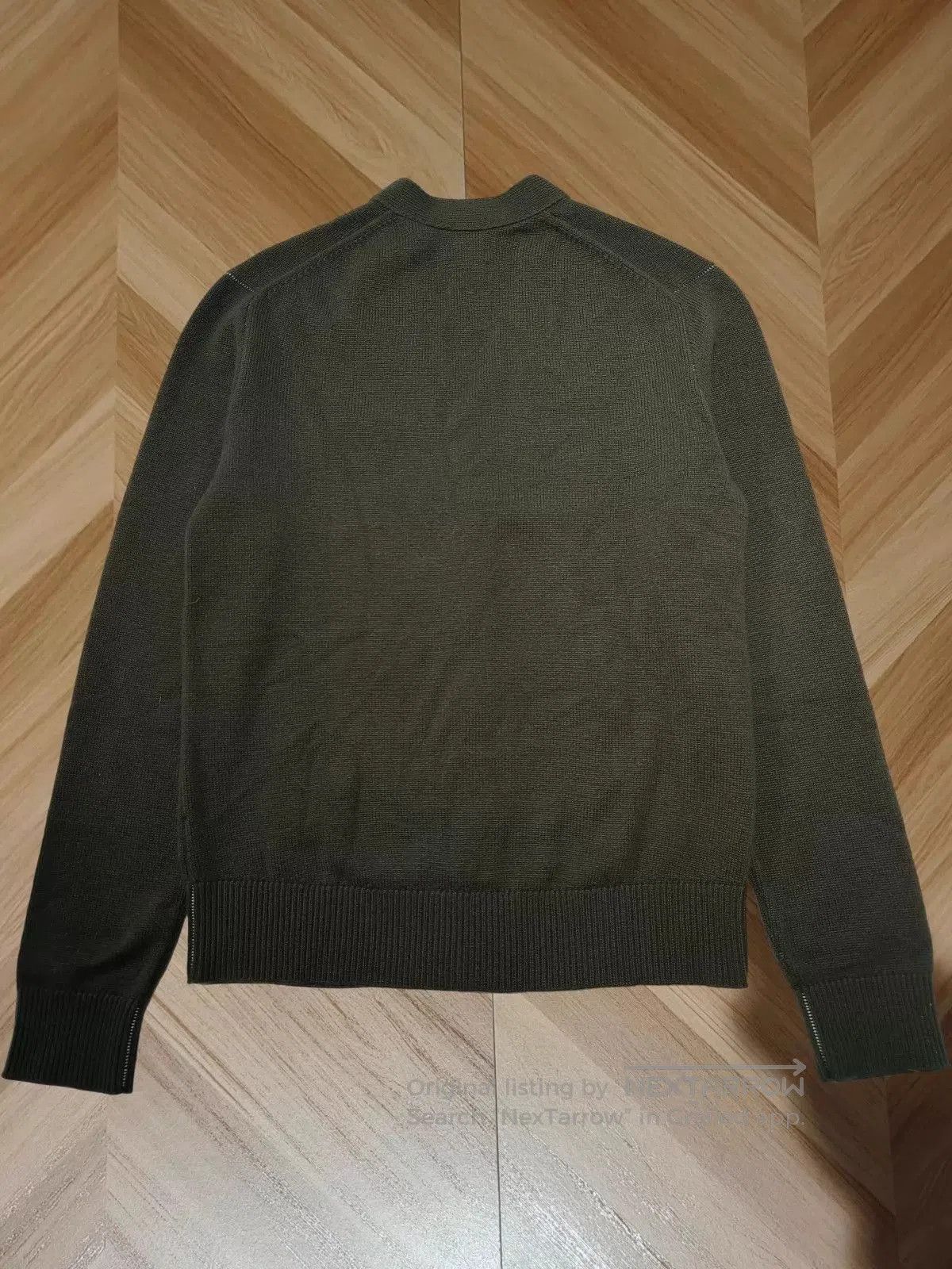 Burberry Green V-Neck Button Cardigan - XS. Size US XS / EU 42 / 0 - 2 Thumbnail