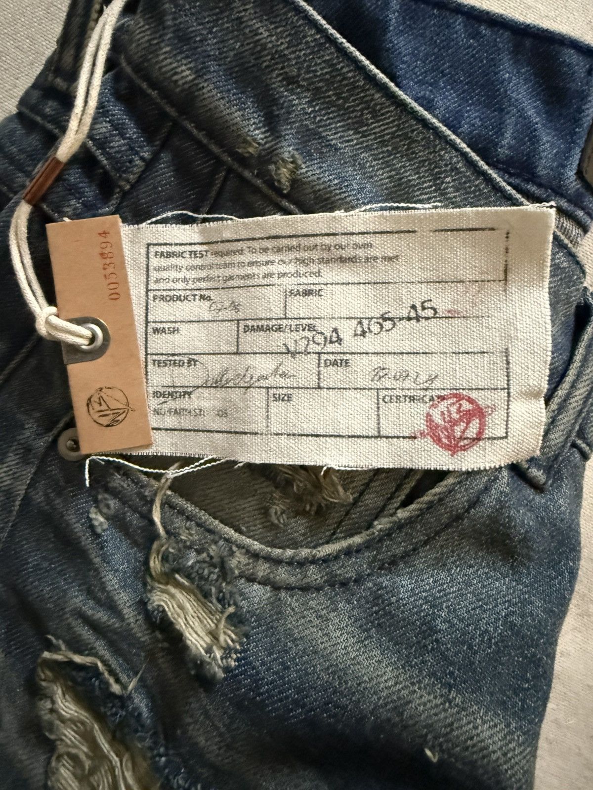 No Faith Studios No/Faith Studios Italian Ocean Loose Cut Denim